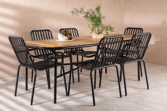 Holmbeck Matbord med Peking Stolarna