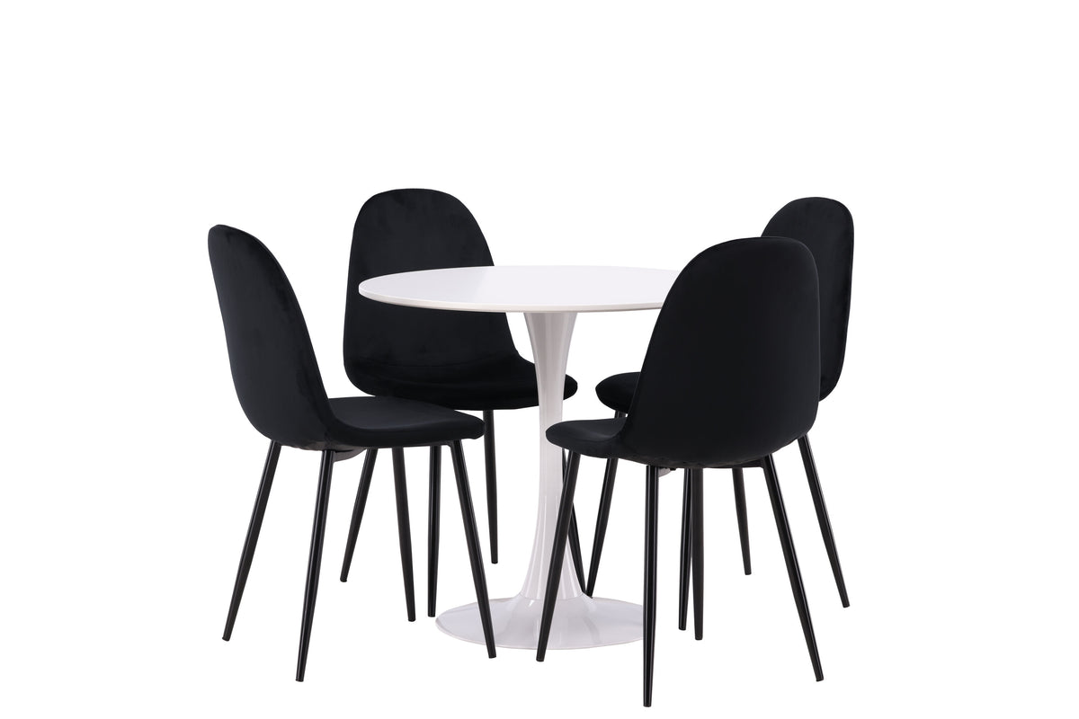 Hamden Matbord med Polar Stolarna – MDF