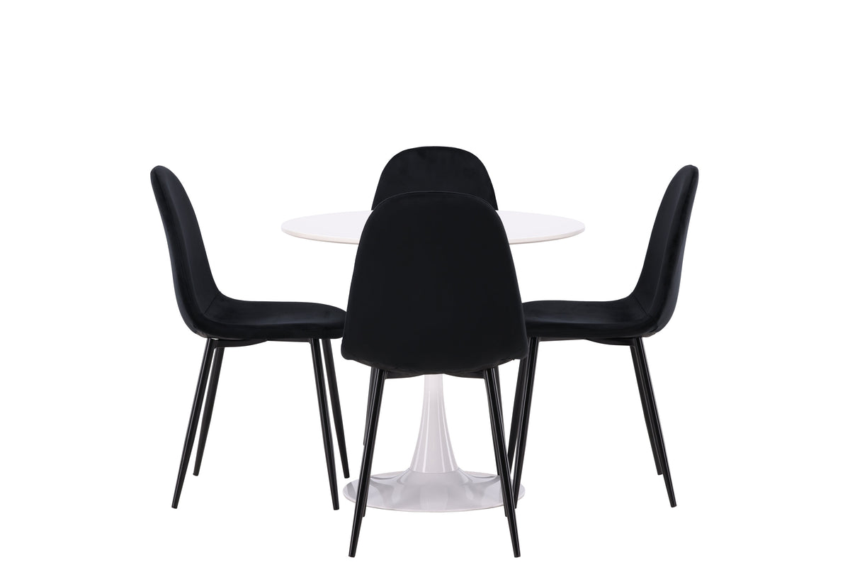 Hamden Matbord med Polar Stolarna – MDF