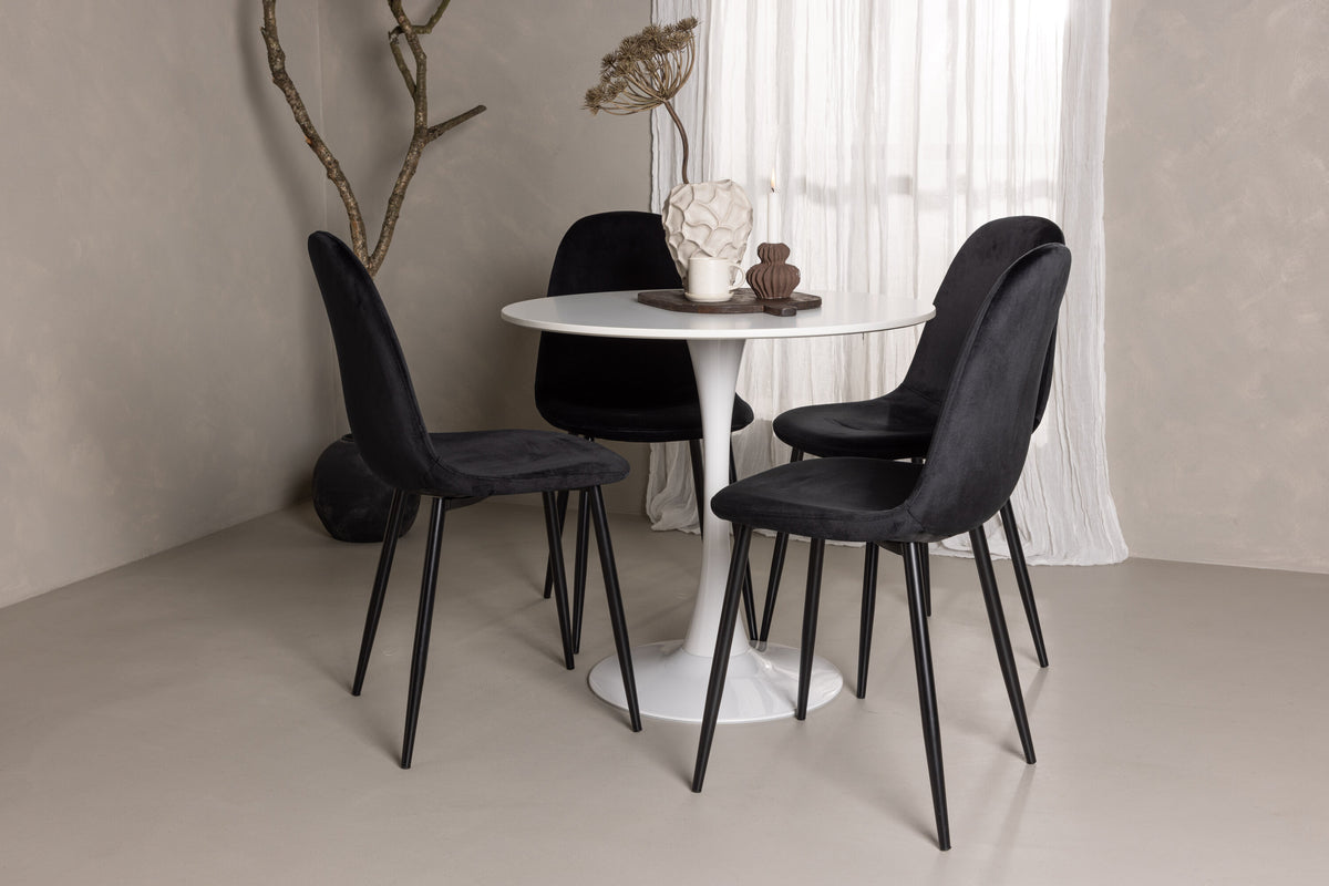 Hamden Matbord med Polar Stolarna – MDF