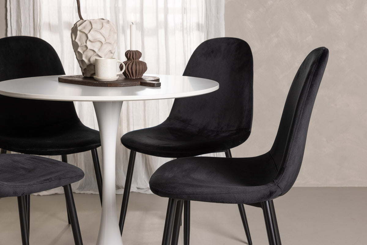 Hamden Matbord med Polar Stolarna – MDF