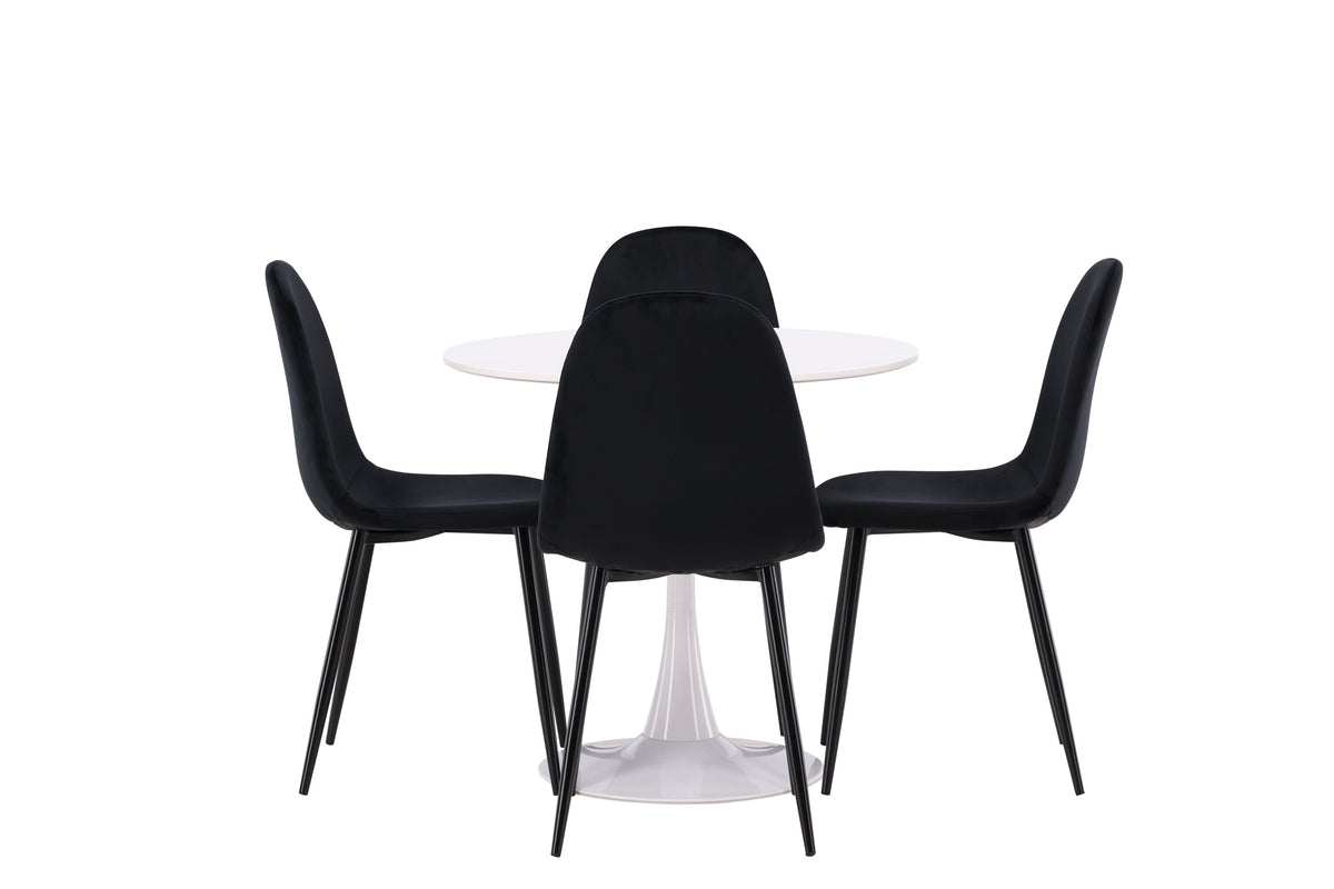 Hamden Matbord med Polar Stolarna – MDF