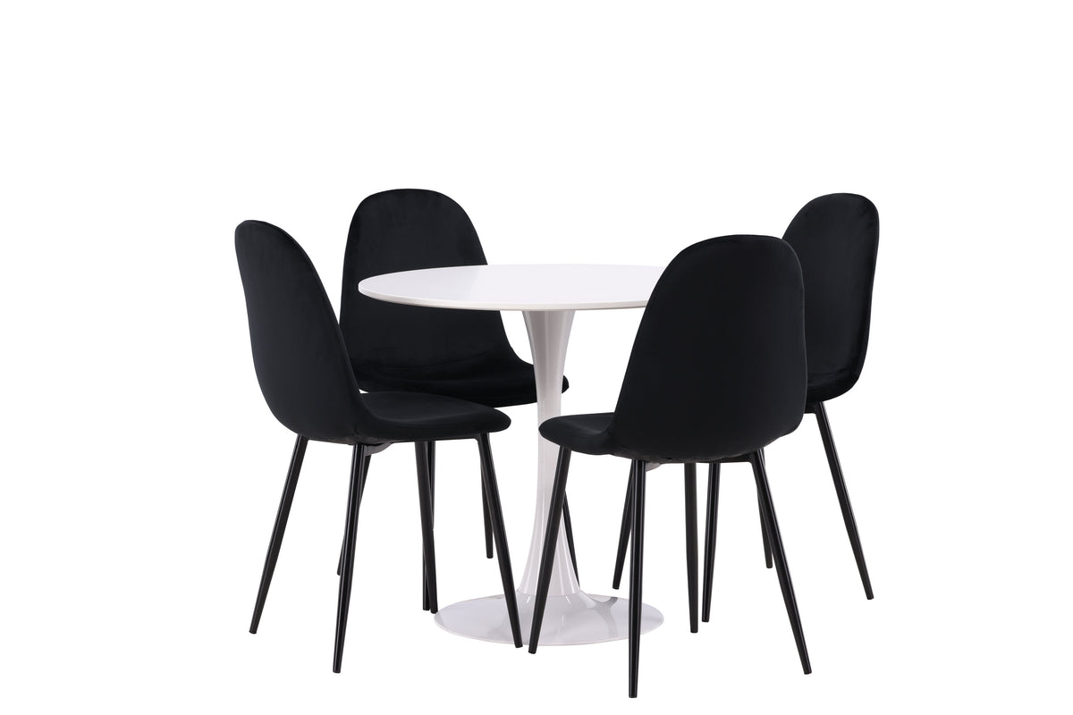 Hamden Matbord med Polar Stolarna – MDF