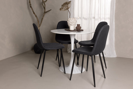 Hamden Matbord med Polar Stolarna – MDF