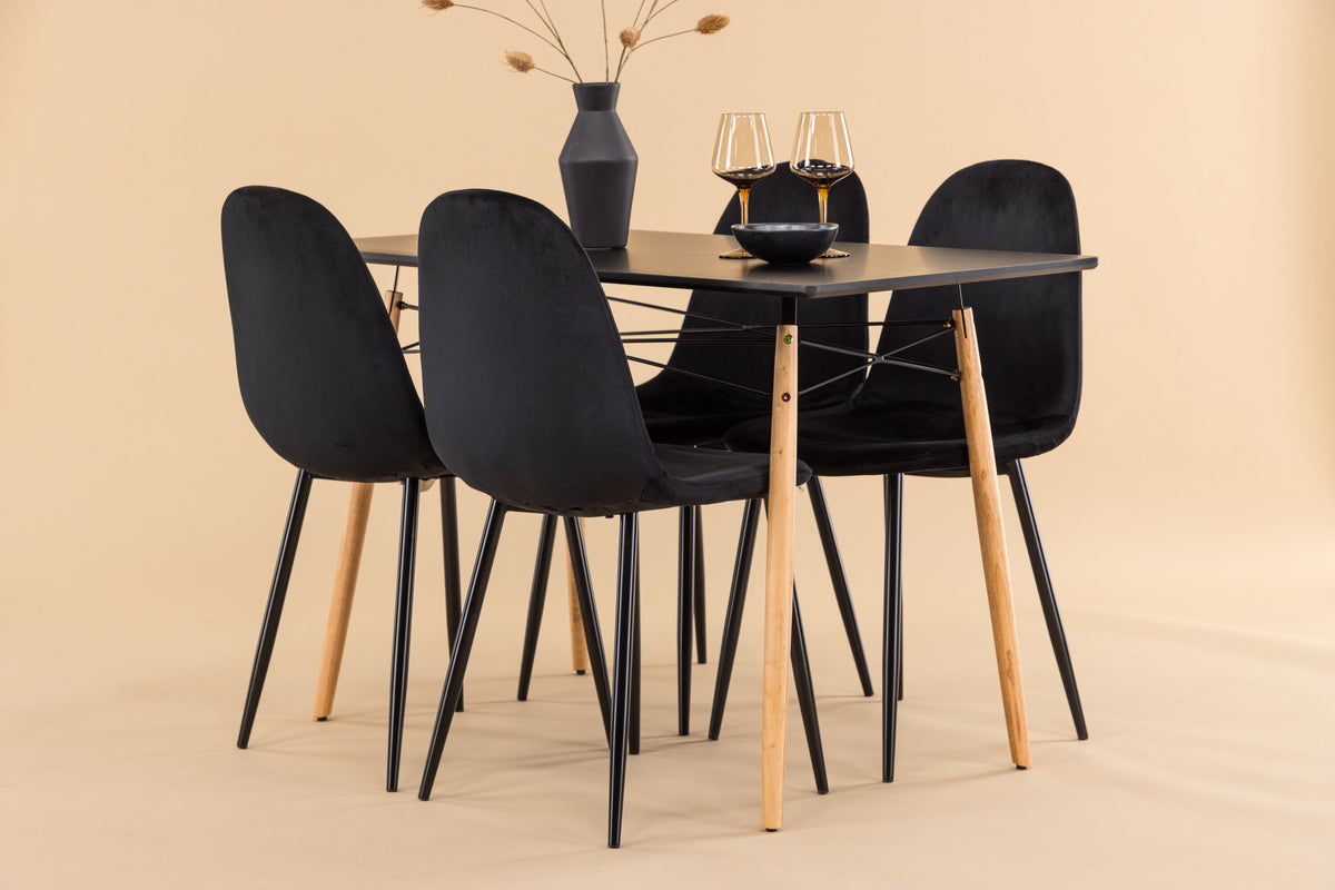Danburi Matbord med Polar Stolarna – MDF