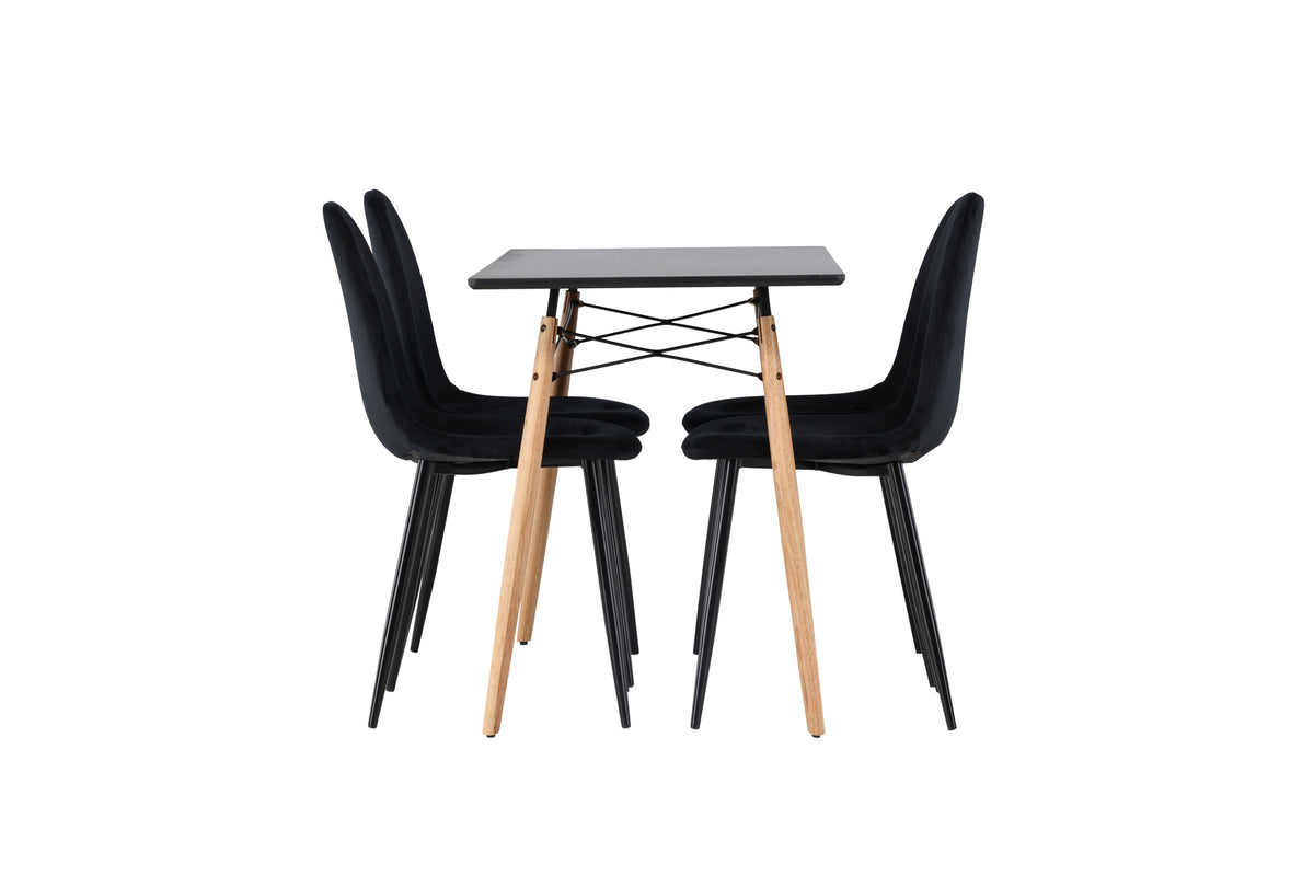 Danburi Matbord med Polar Stolarna – MDF