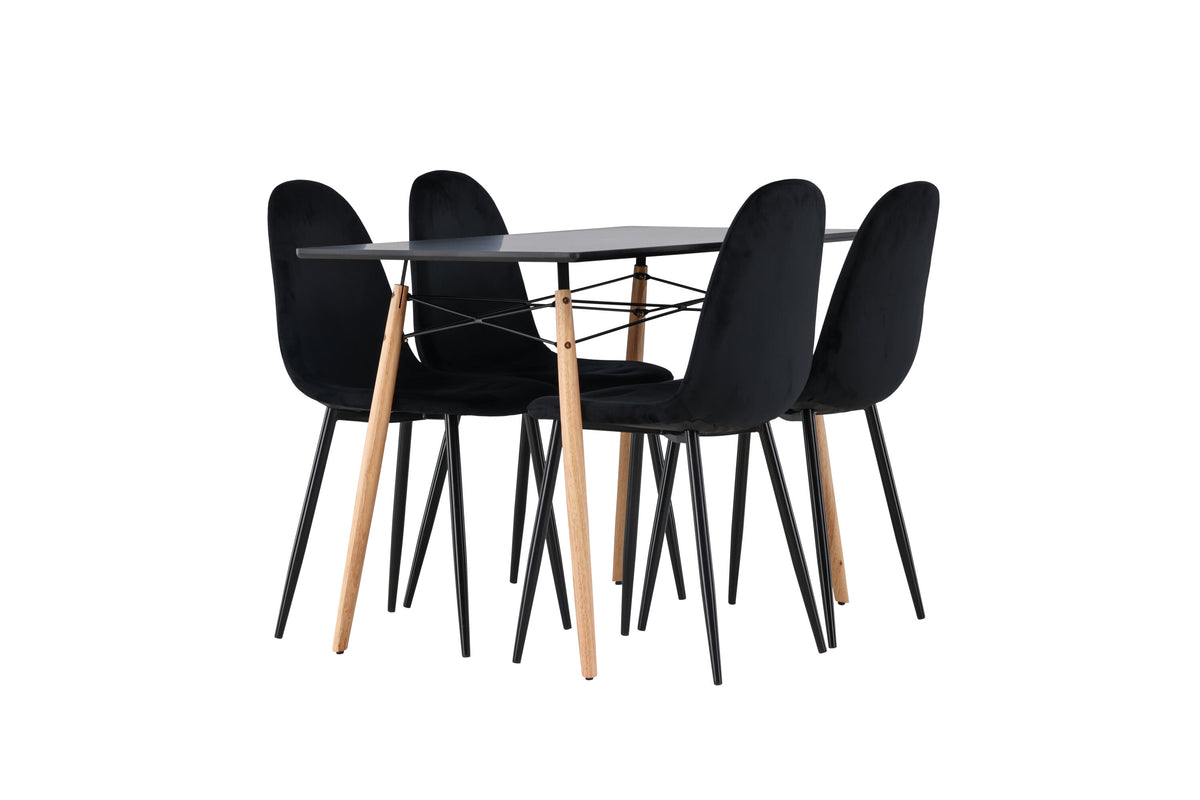 Danburi Matbord med Polar Stolarna – MDF