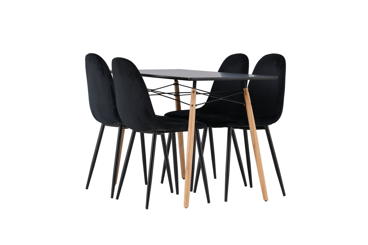 Danburi Matbord med Polar Stolarna – MDF