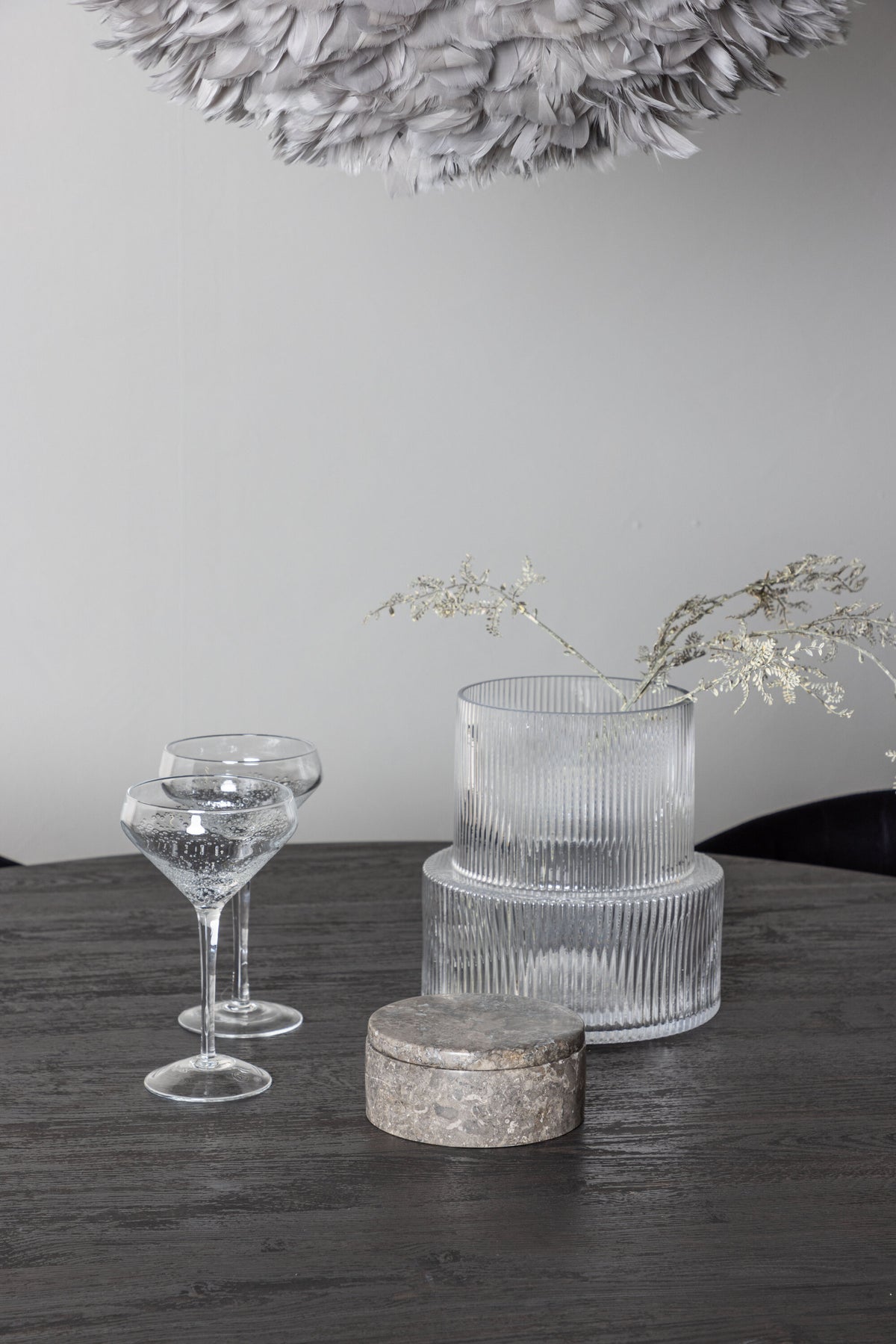 Lanzo Matbord med Selma Stolarna