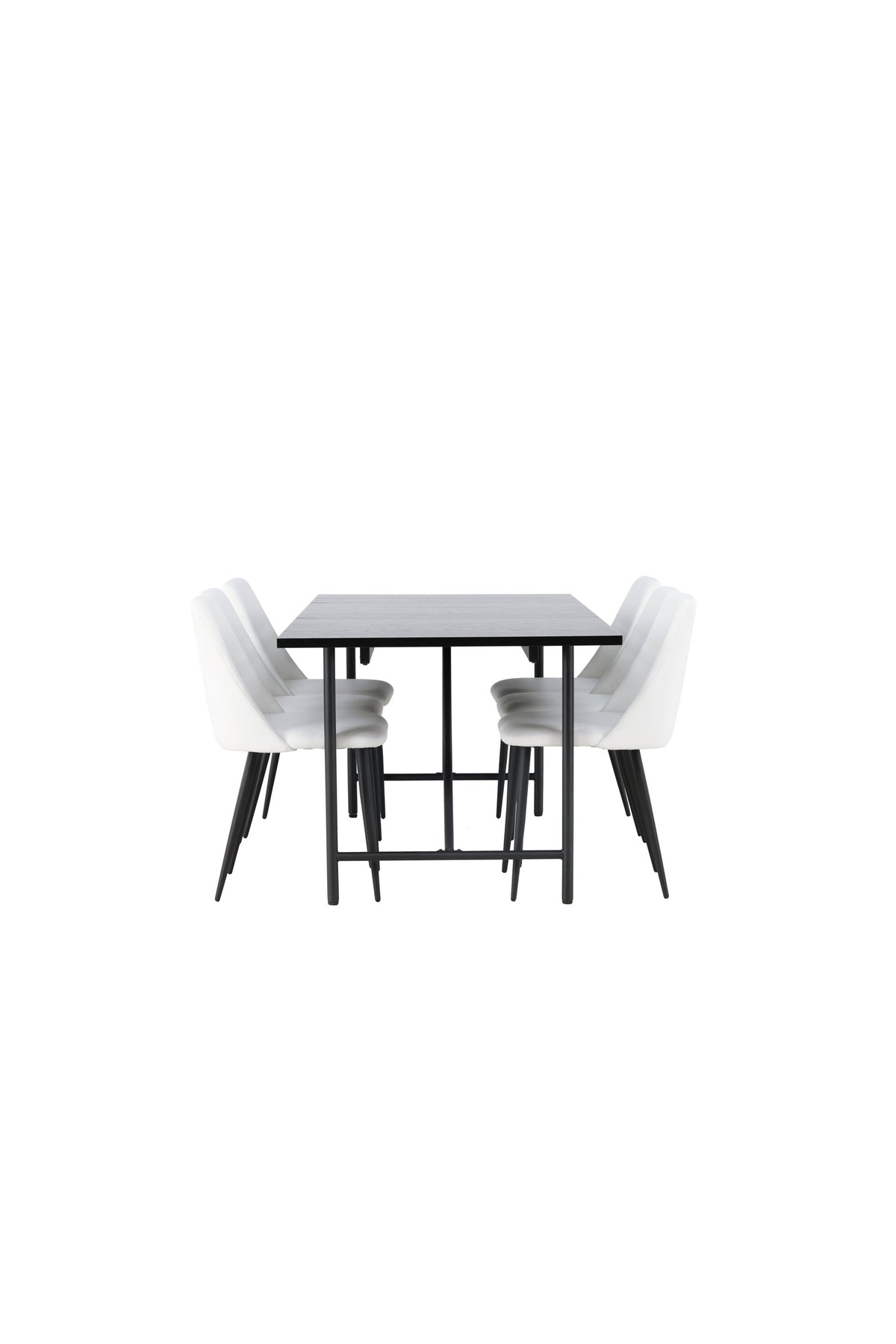 Astrid Matbord med Night Stolarna – Bord: 75x200x90 Stol: 56x87x49