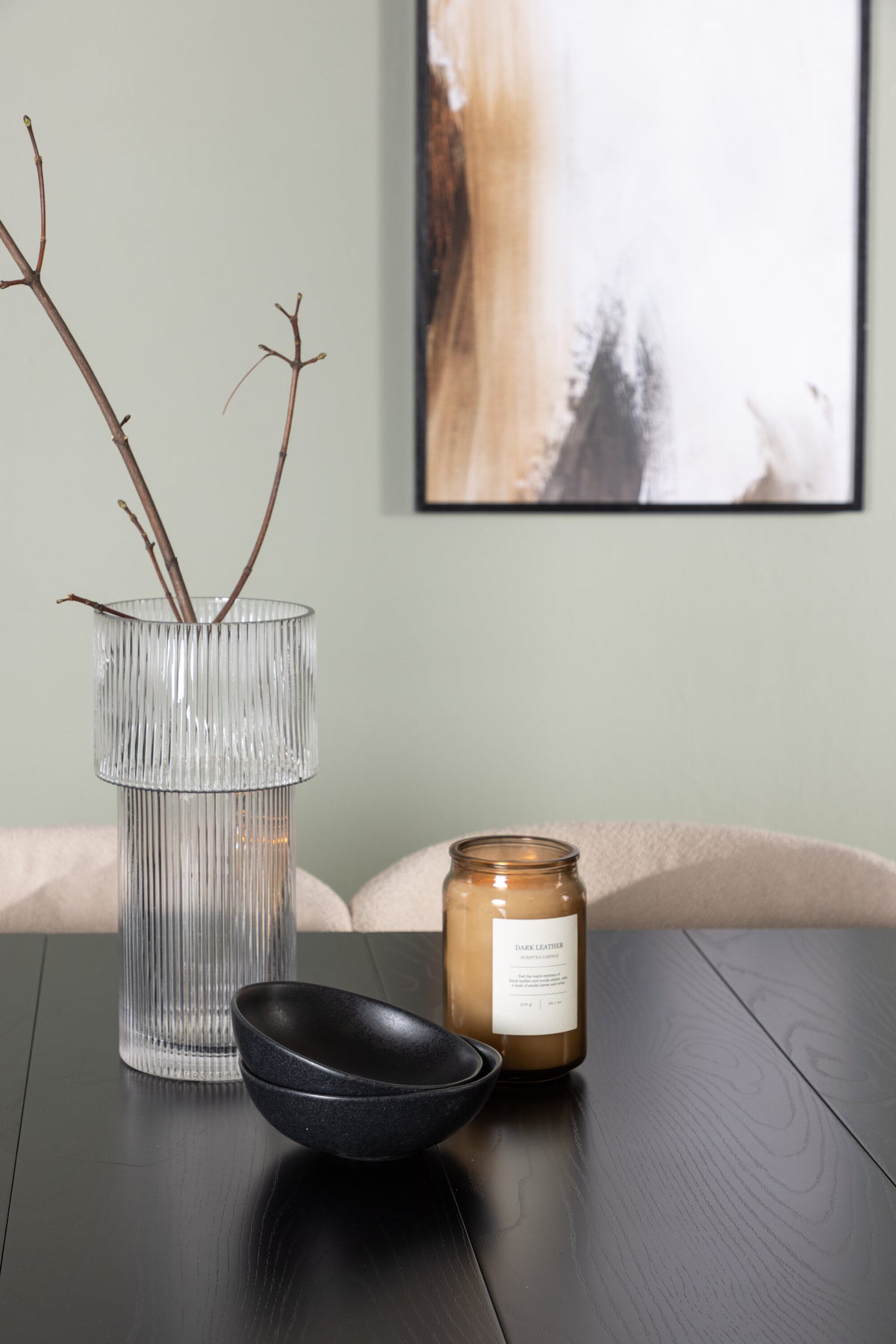 Astrid Matbord med Modesto Stolarna