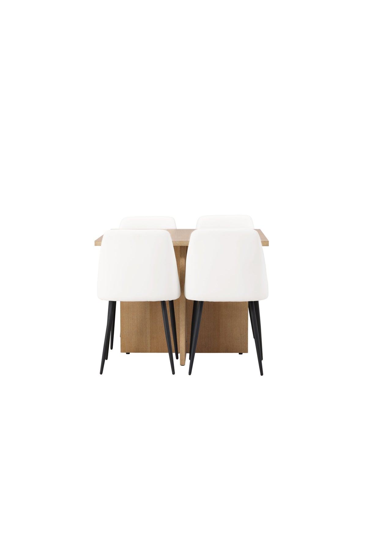 Leo Matbord med Night Stolarna – Bord: 75x100x100 Stol: 56x87x49
