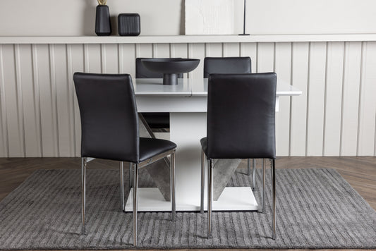 Disa Matbord med Lily Stolarna