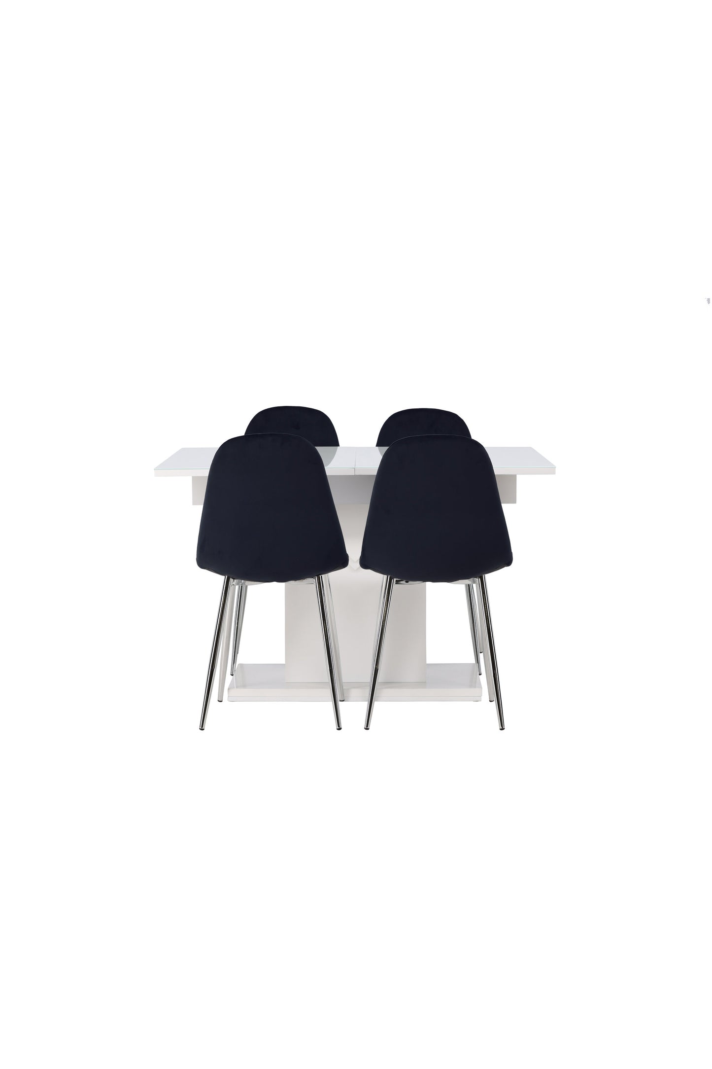 Pluto Matbord med Polar Stolarna – Bord: 76x120x90 Stol: 52x90x45