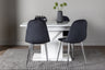 Pluto Matbord med Polar Stolarna – Bord: 76x120x90 Stol: 52x90x45