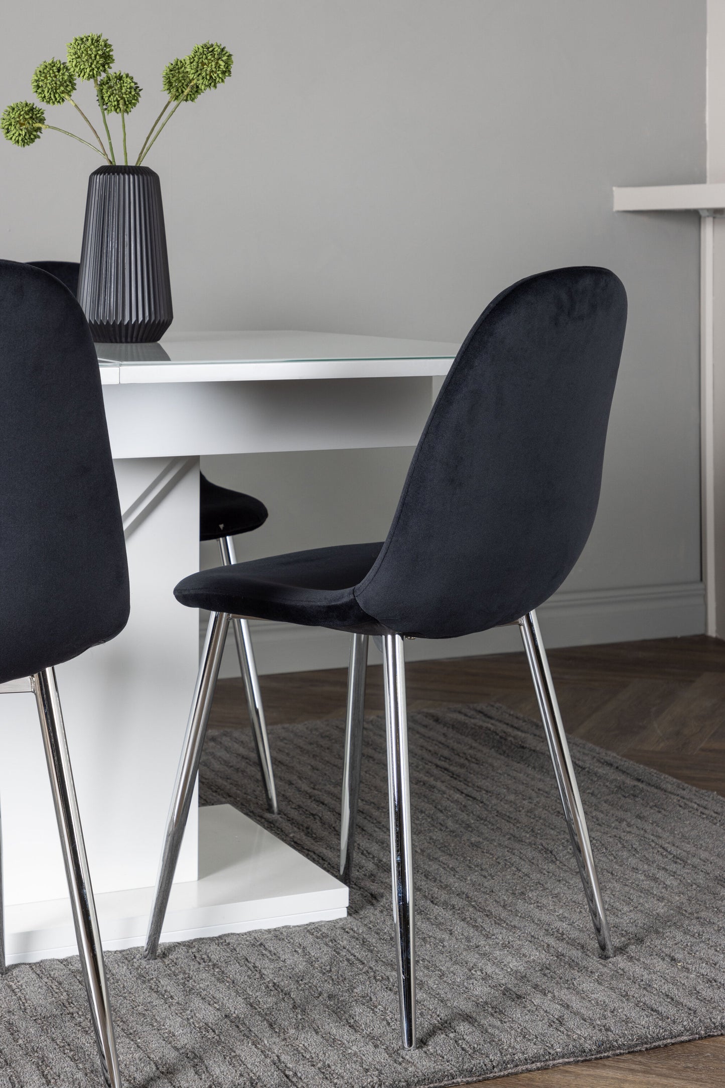 Pluto Matbord med Polar Stolarna – Bord: 76x120x90 Stol: 52x90x45