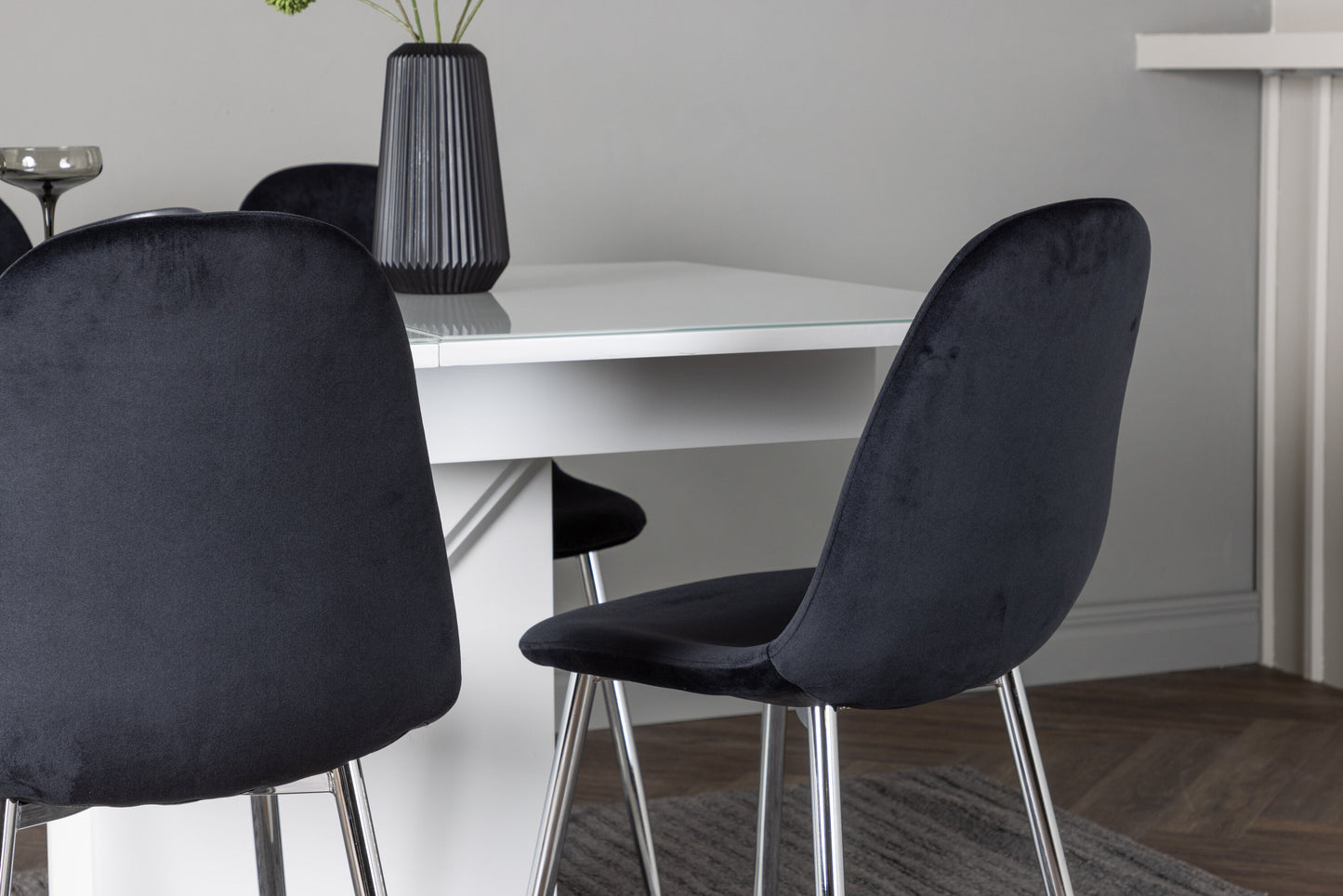 Pluto Matbord med Polar Stolarna – Bord: 76x120x90 Stol: 52x90x45