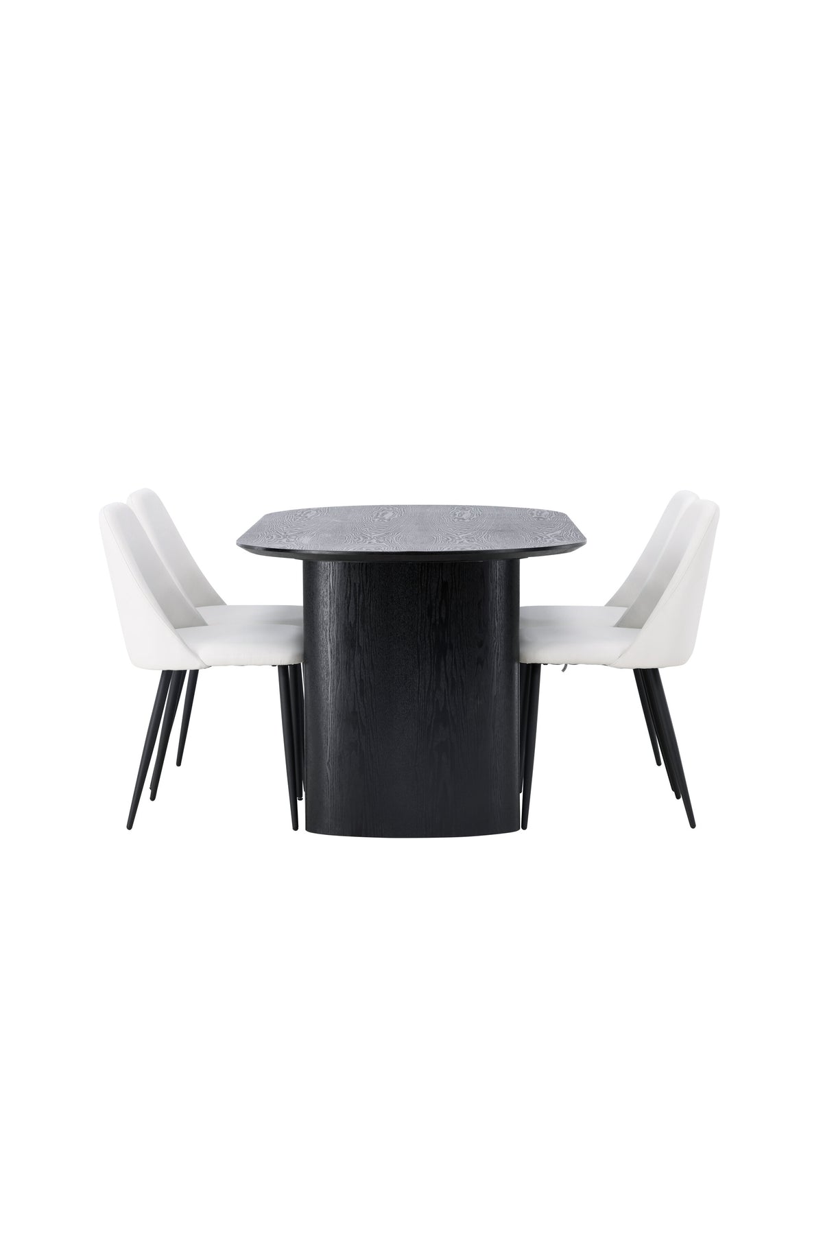 Isolde Matbord med Night Stolarna – Bord: 75x180x90 Stol: 56x87x49