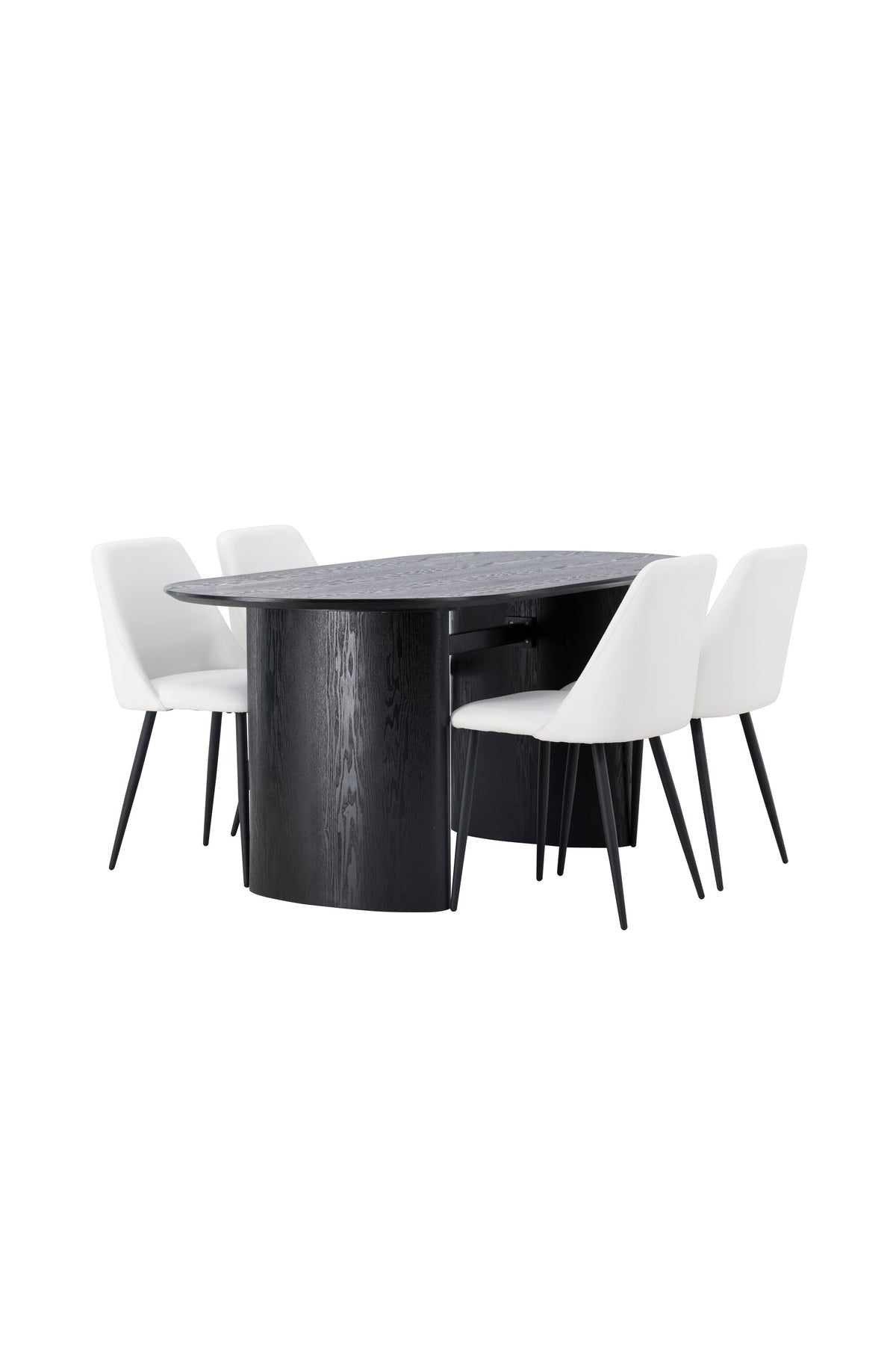 Isolde Matbord med Night Stolarna – Bord: 75x180x90 Stol: 56x87x49