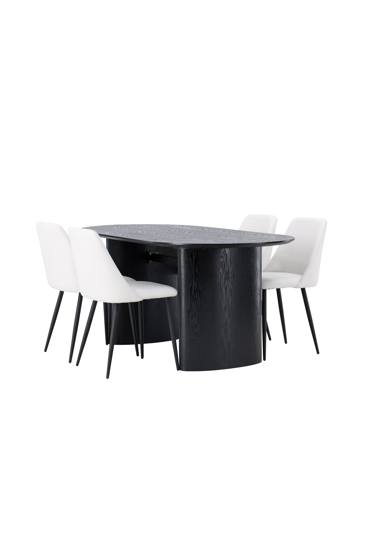 Isolde Matbord med Night Stolarna – Bord: 75x180x90 Stol: 56x87x49
