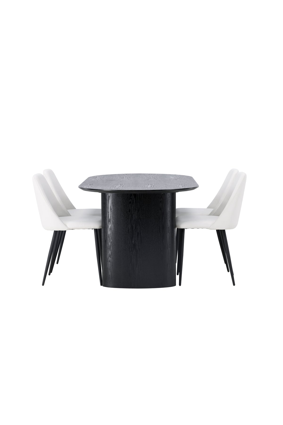 Isolde Matbord med Night Stolarna – Bord: 75x180x90 Stol: 56x87x49
