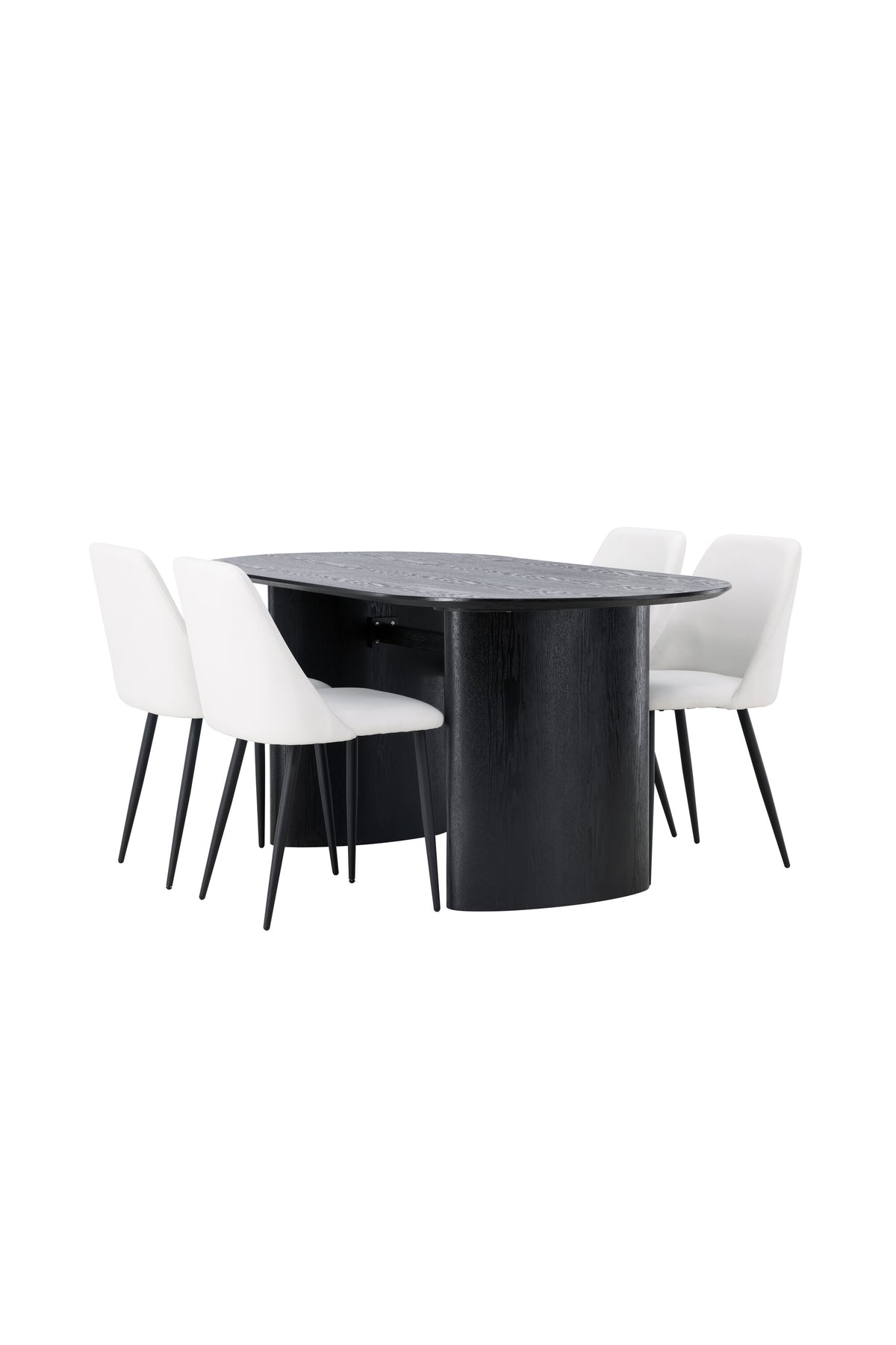 Isolde Matbord med Night Stolarna – Bord: 75x180x90 Stol: 56x87x49