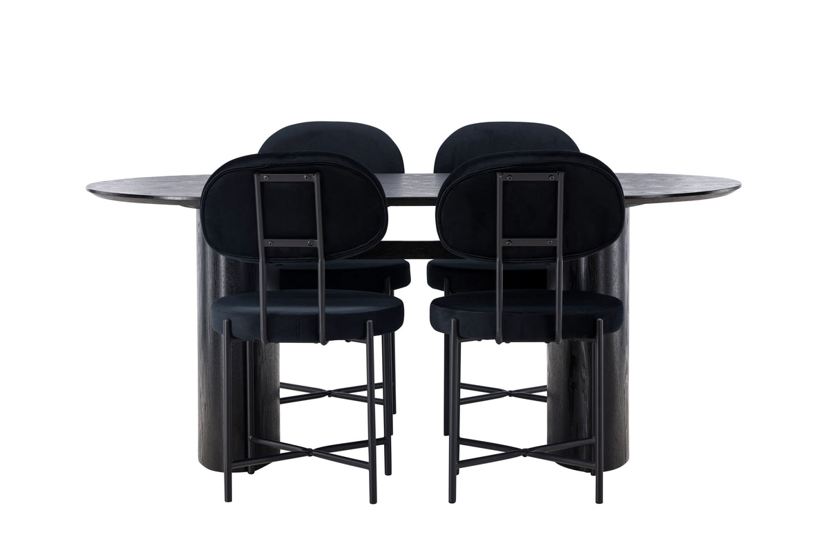Isolde Matbord med Stella Stolarna