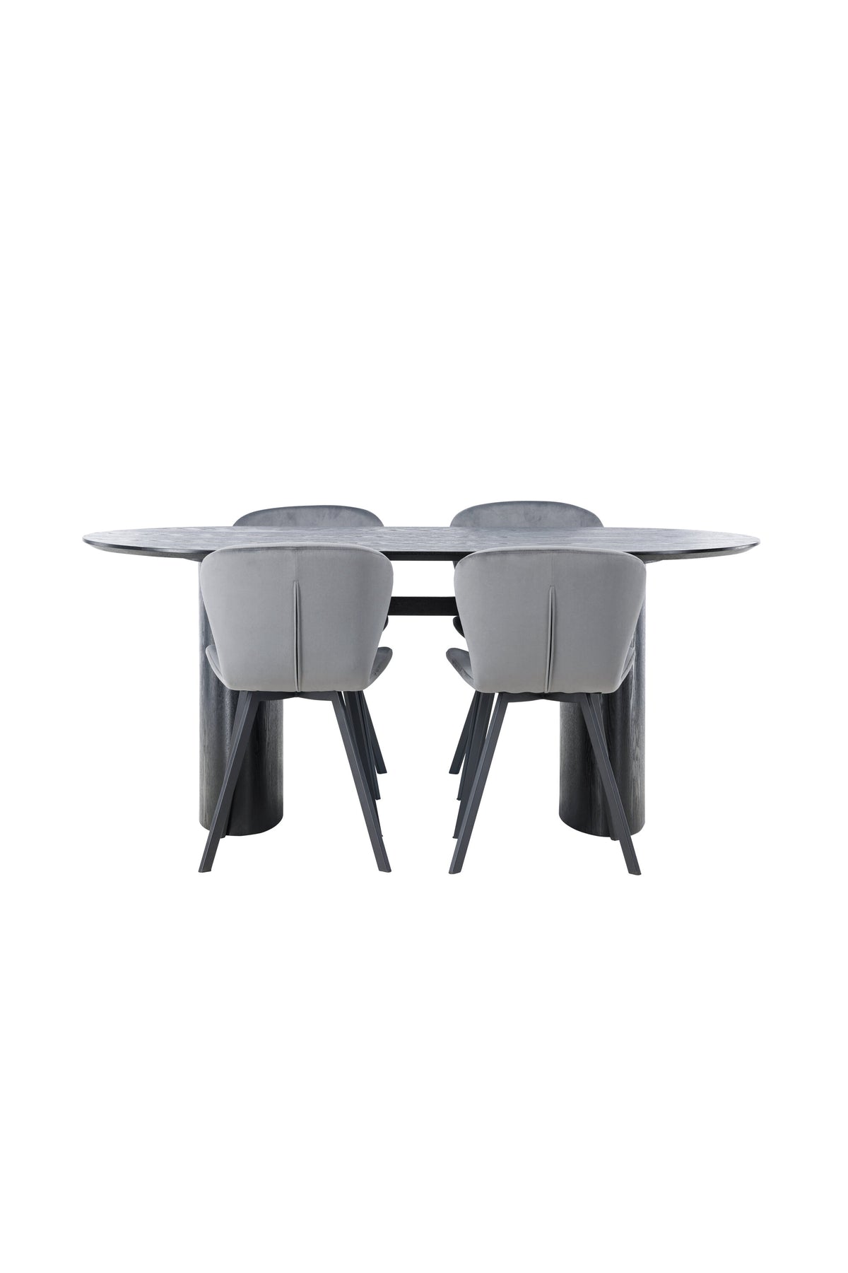Isolde Matbord med Lilja Stolarna – Bord: 75x180x90 Stol: 50x80x48