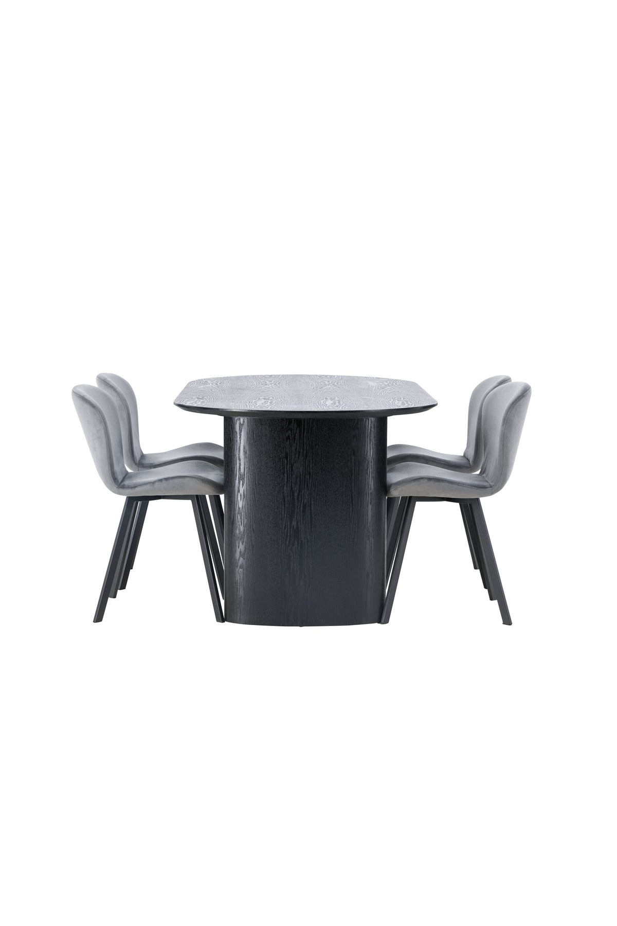 Isolde Matbord med Lilja Stolarna – Bord: 75x180x90 Stol: 50x80x48