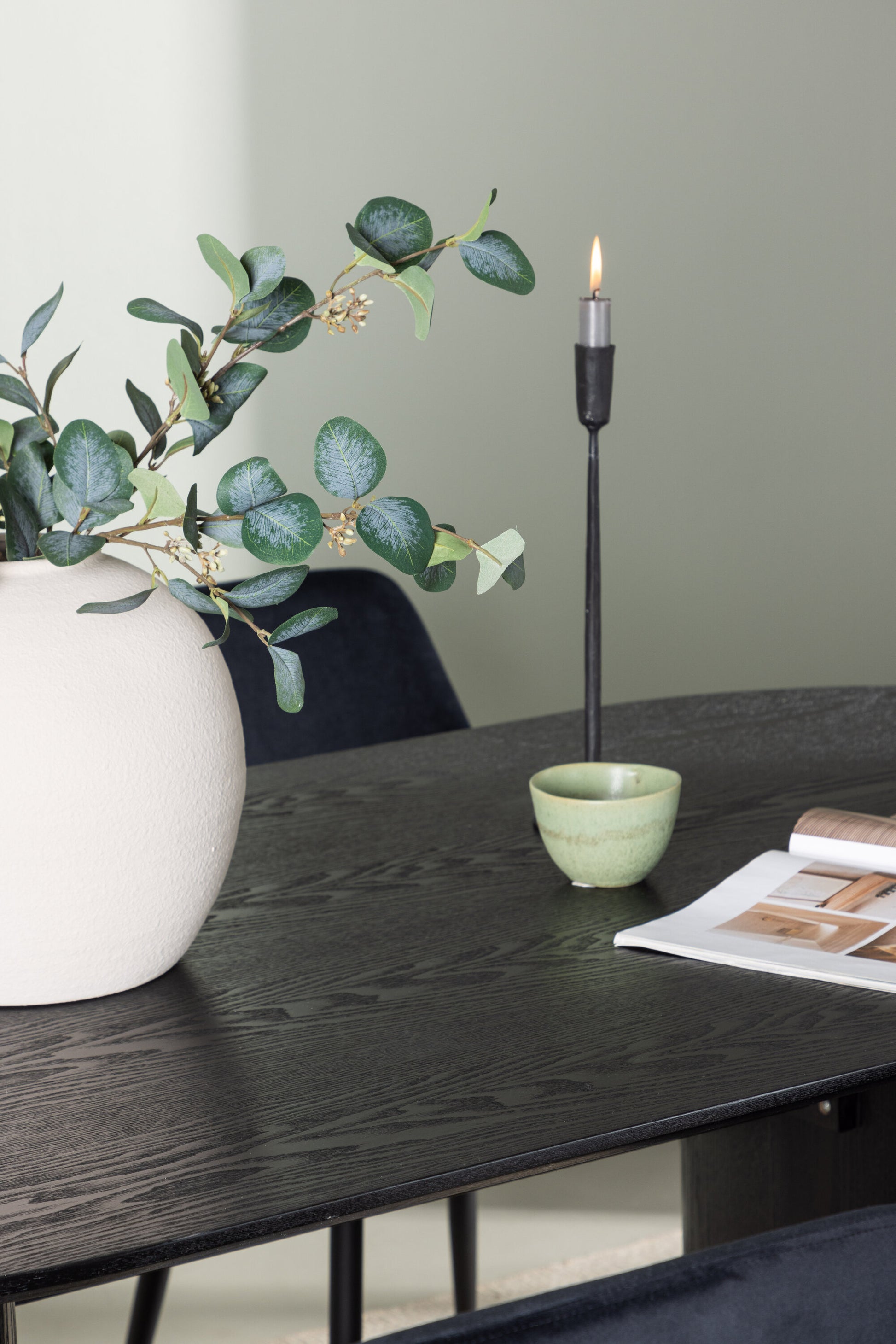 Isolde Matbord med Night Stolarna – Bord: 75x180x90 Stol: 56x87x49