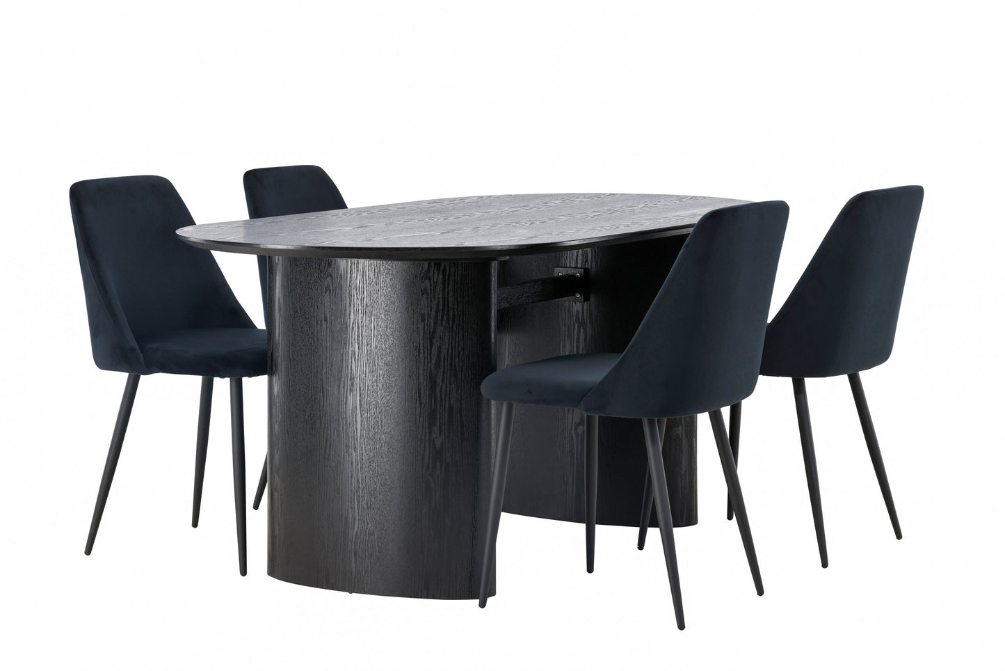 Isolde Matbord med Night Stolarna – Bord: 75x180x90 Stol: 56x87x49
