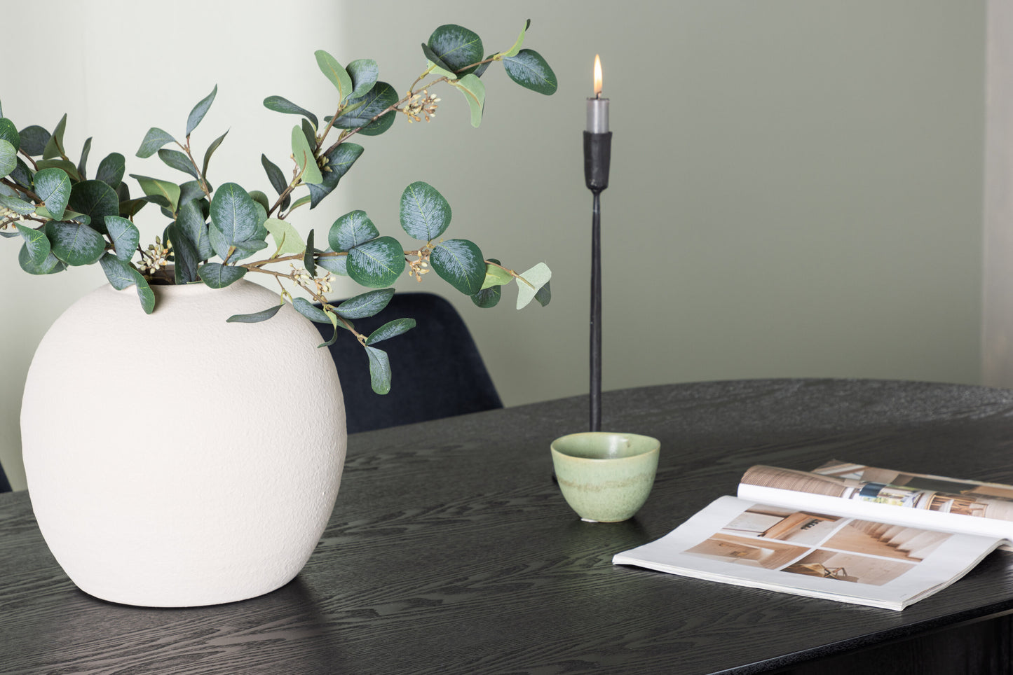 Isolde Matbord med Night Stolarna – Bord: 75x180x90 Stol: 56x87x49