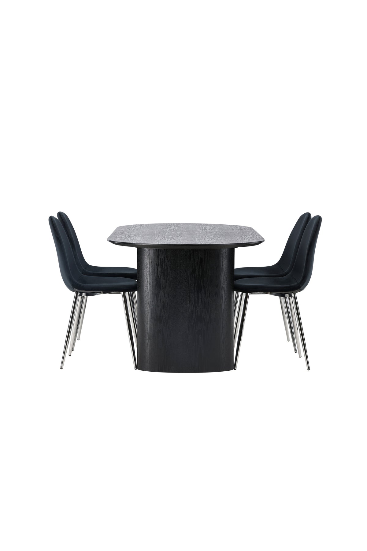 Isolde Matbord med Polar Stolarna – Bord: 75x180x90 Stol: 52x90x45