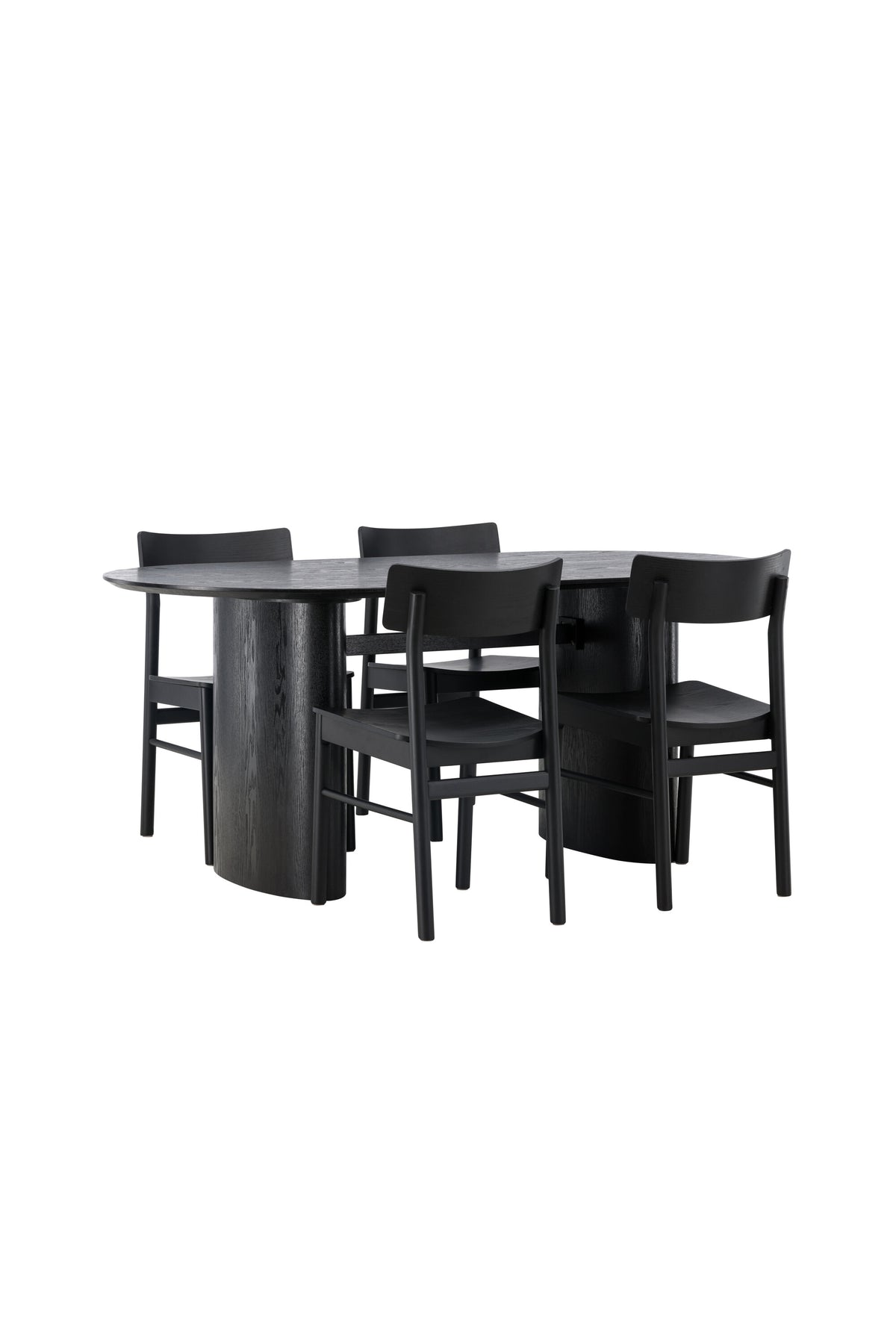 Isolde Matbord med Montros Stolarna