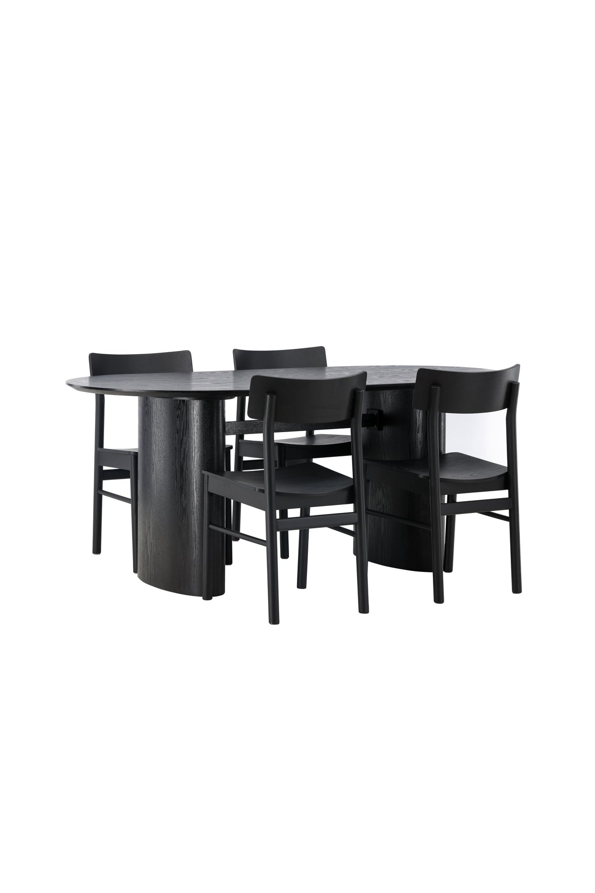Isolde Matbord med Montros Stolarna