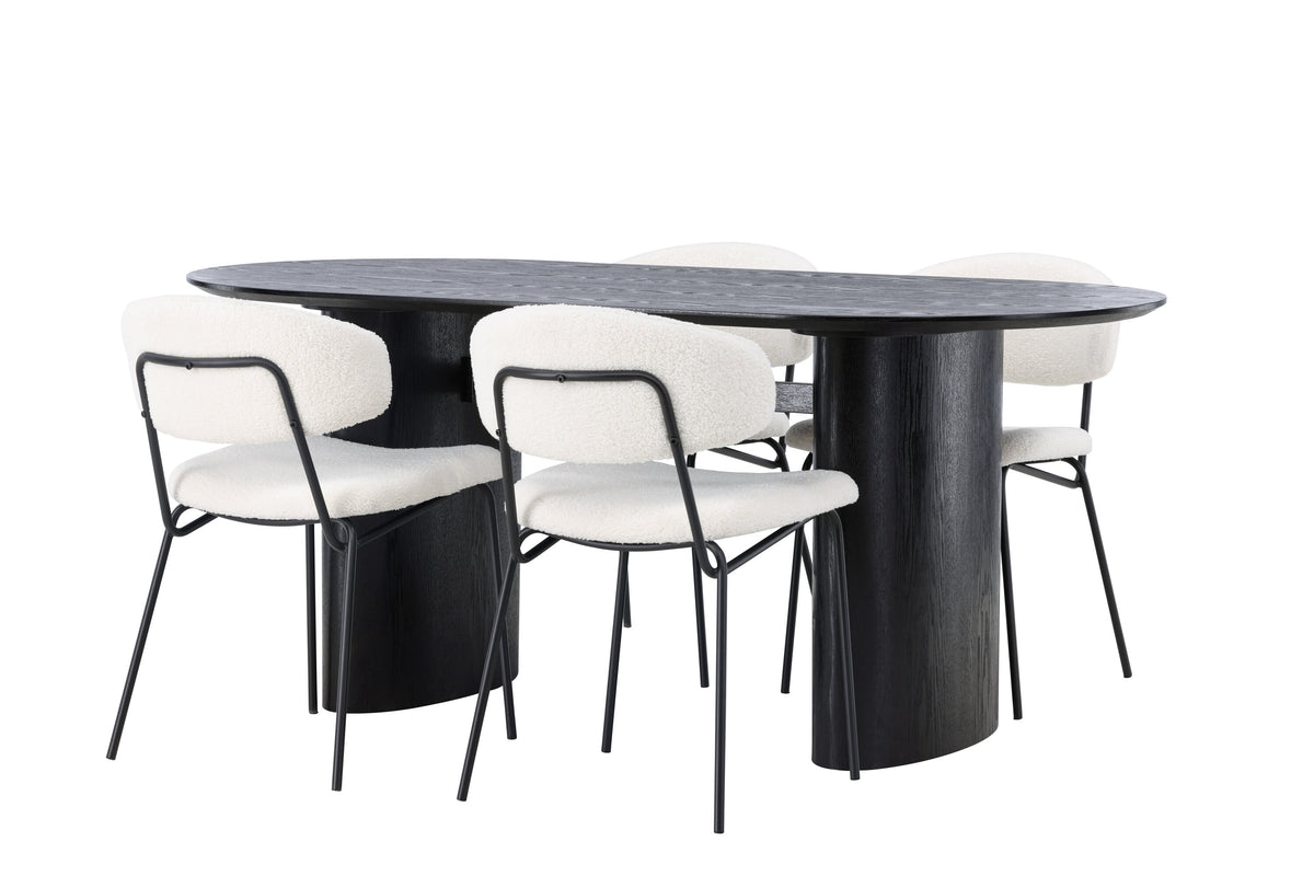 Isolde Matbord med Chico Stolarna