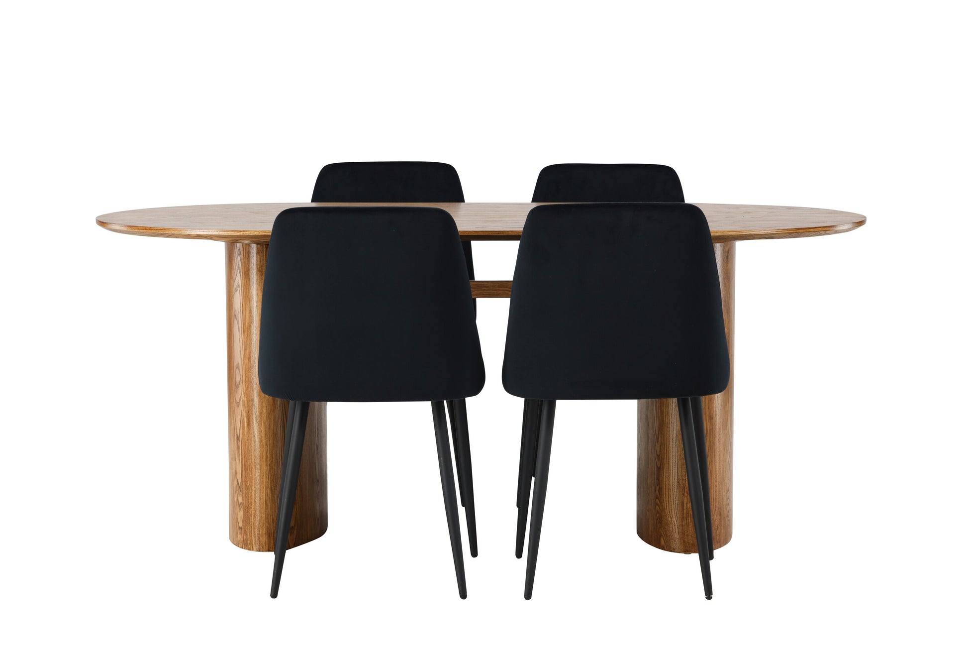 Isolde Matbord med Night Stolarna – Bord: 75x180x90 Stol: 56x87x49
