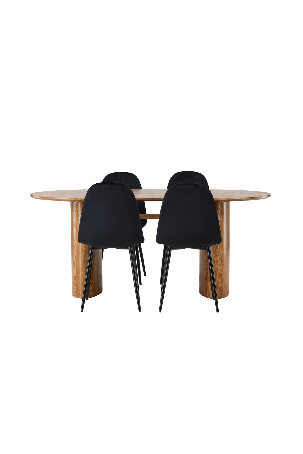 Isolde Matbord med Polar Stolarna – Bord: 75x180x90 Stol: 53,3x88x44