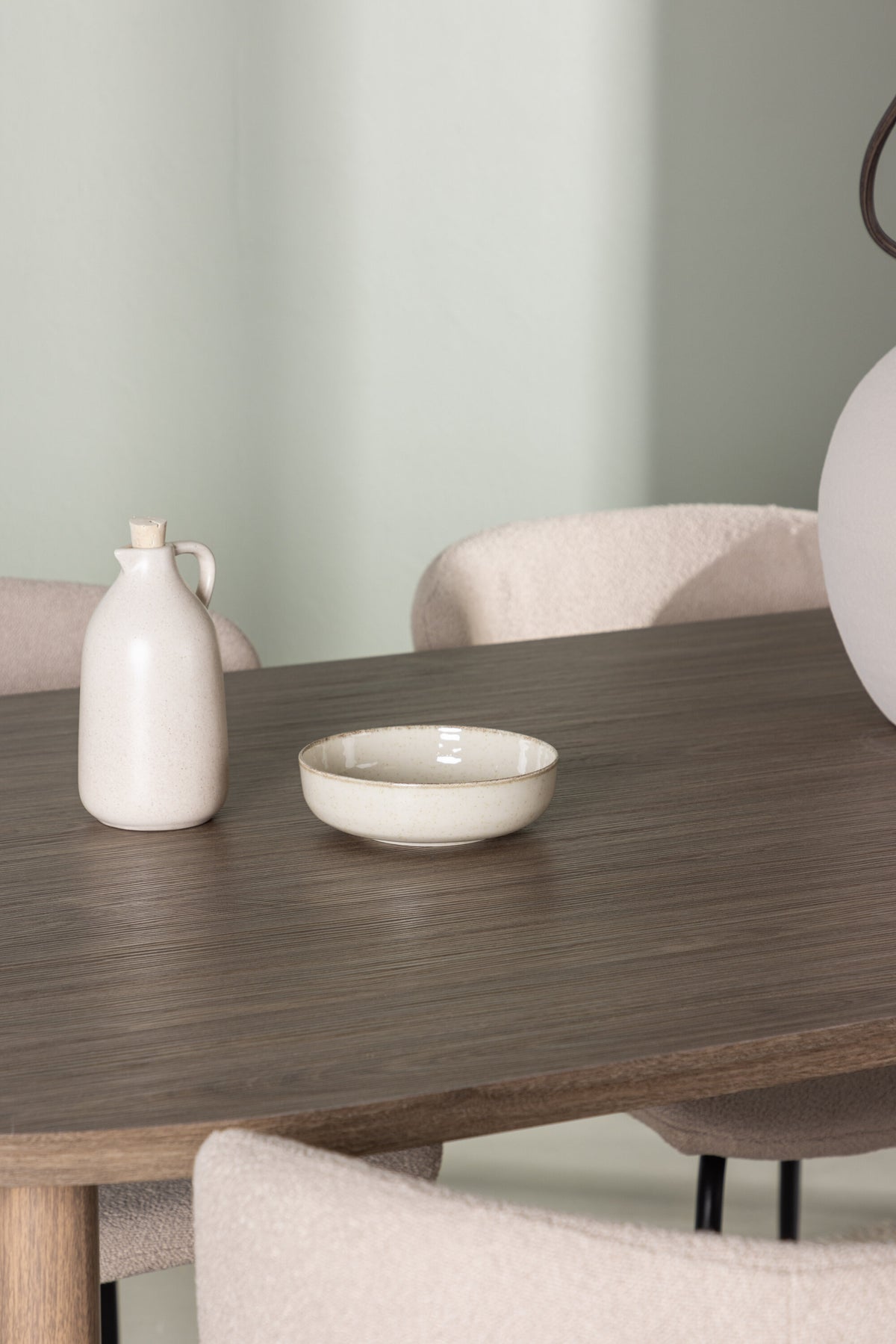 Andy Matbord med Modesto Stolarna – Bord: 75x180x90 Stol: 54x79,5x48