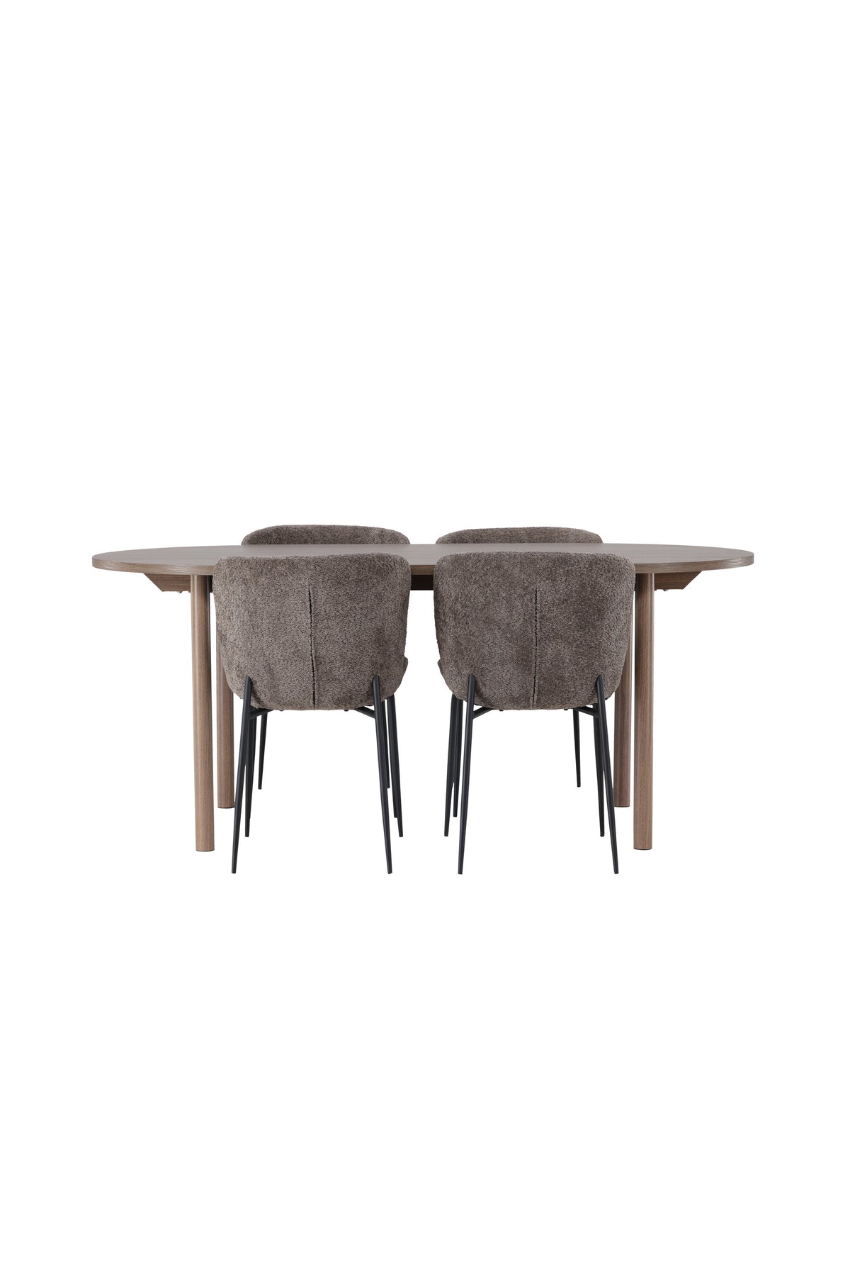 Andy Matbord med Modesto Stolarna – Bord: 75x180x90 Stol: 54x79,5x48