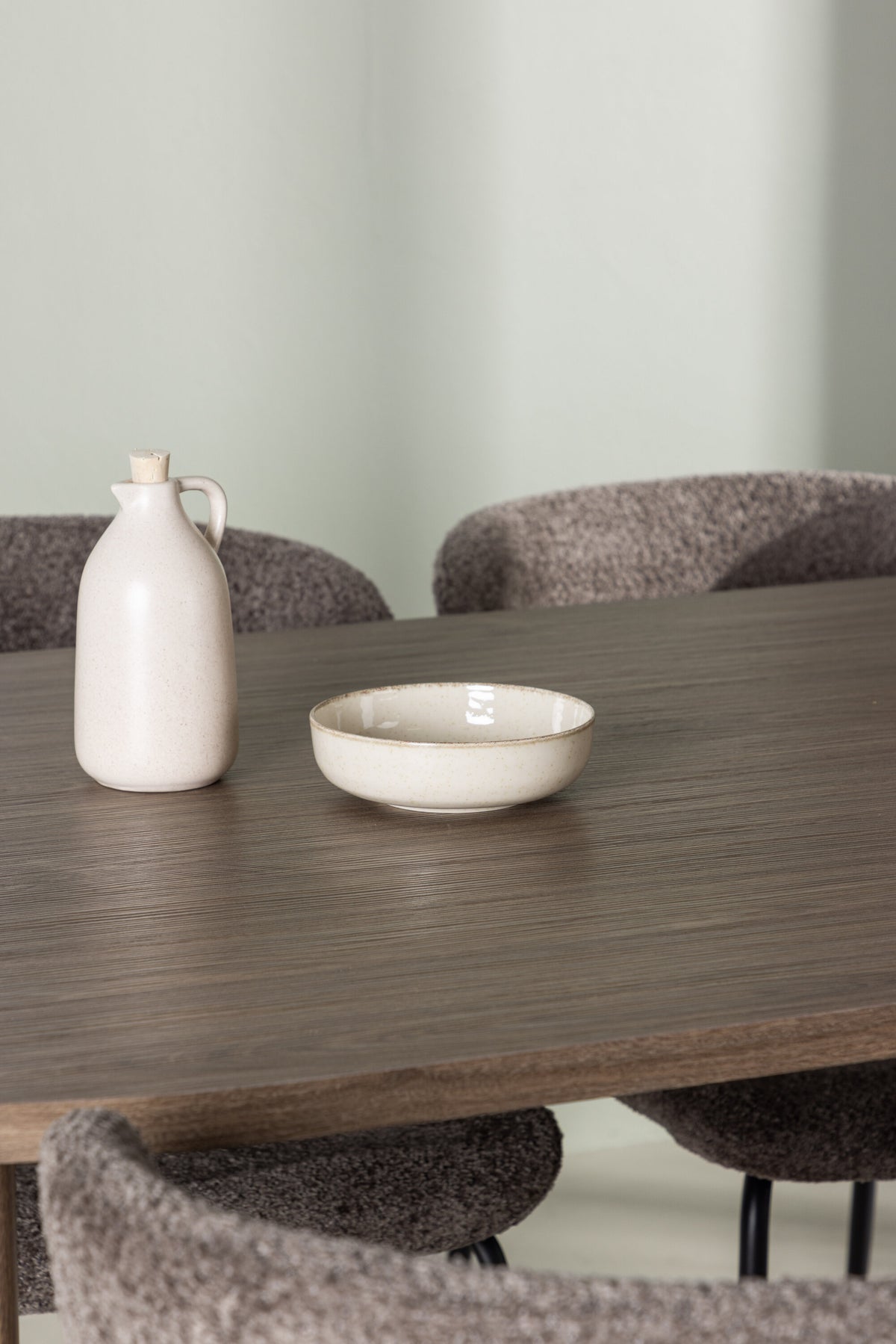 Andy Matbord med Modesto Stolarna – Bord: 75x180x90 Stol: 54x79,5x48