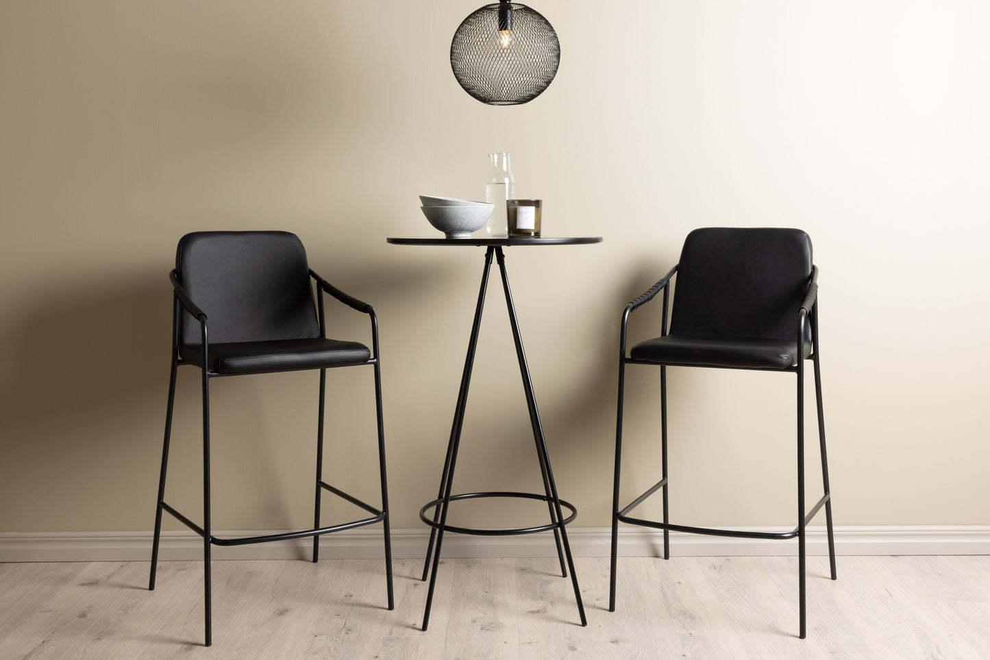 Bistro Matbord med Tvist Stolarna