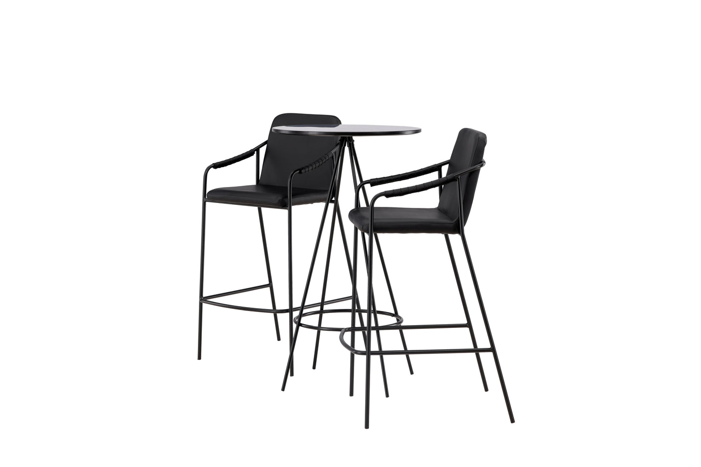 Bistro Matbord med Tvist Stolarna