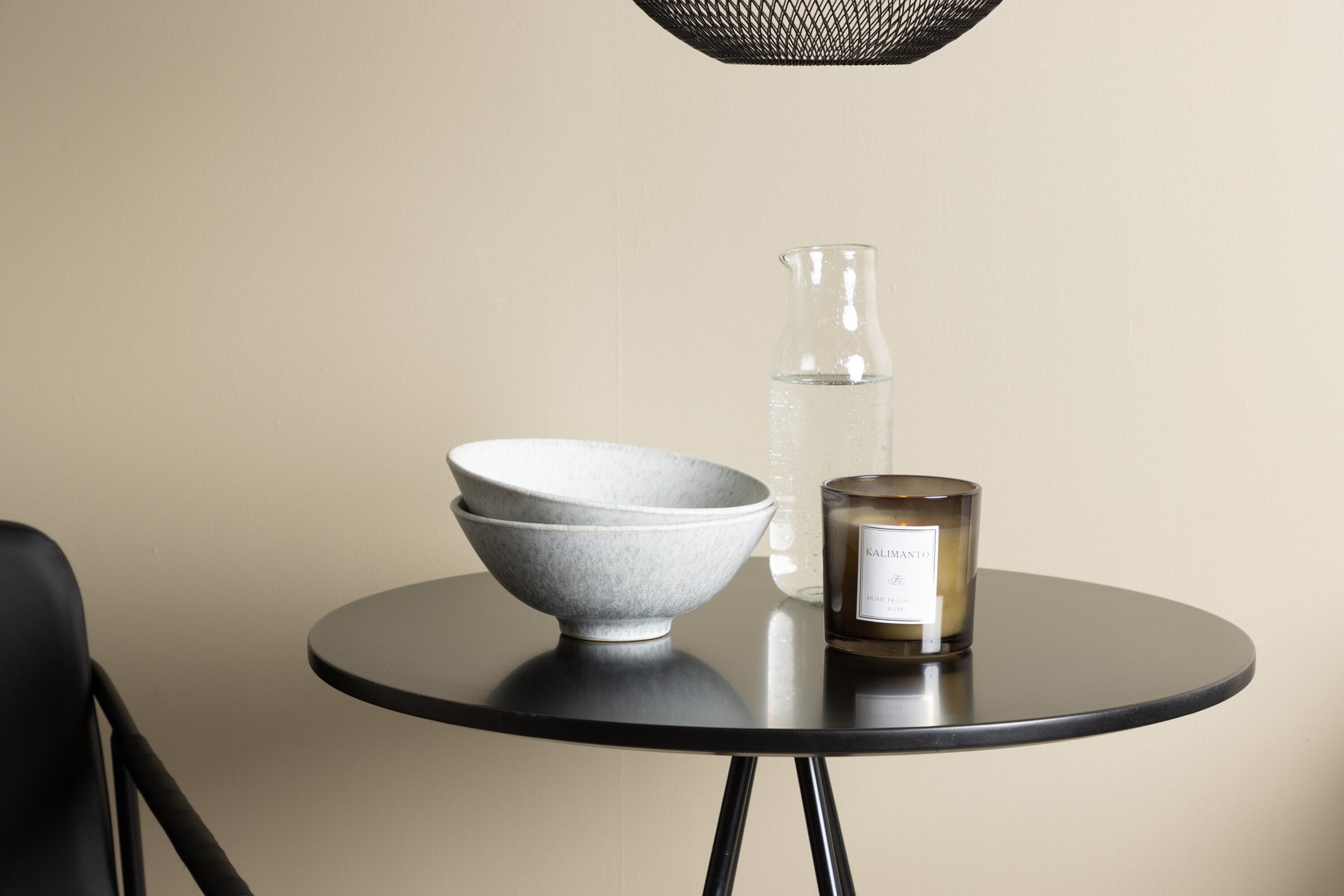 Bistro Matbord med Tvist Stolarna
