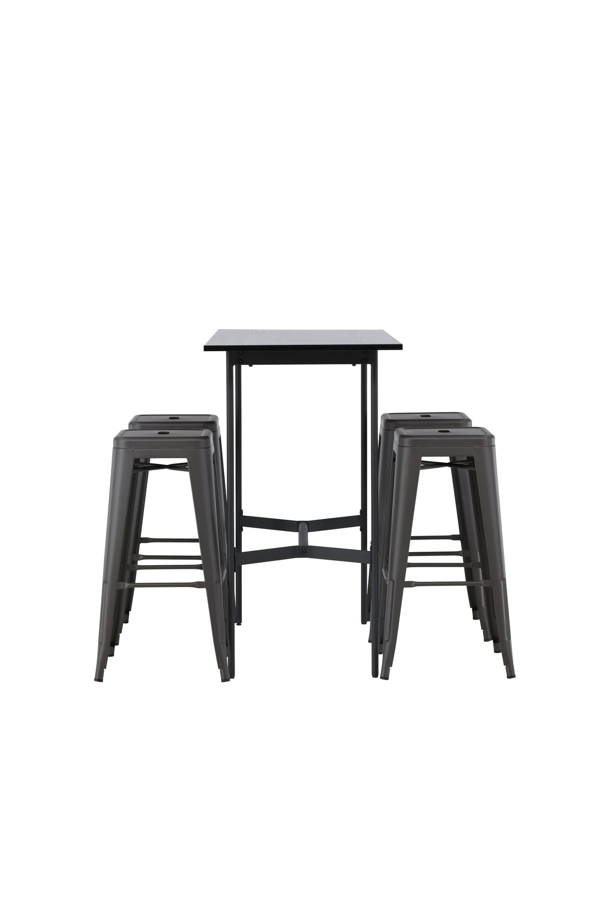 Rax Matbord med Tempe Stolarna – Bord: 105x120x60 Stol: 43x76x43