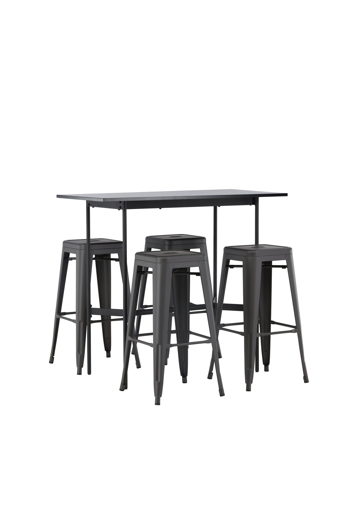 Rax Matbord med Tempe Stolarna – Bord: 105x120x60 Stol: 43x76x43