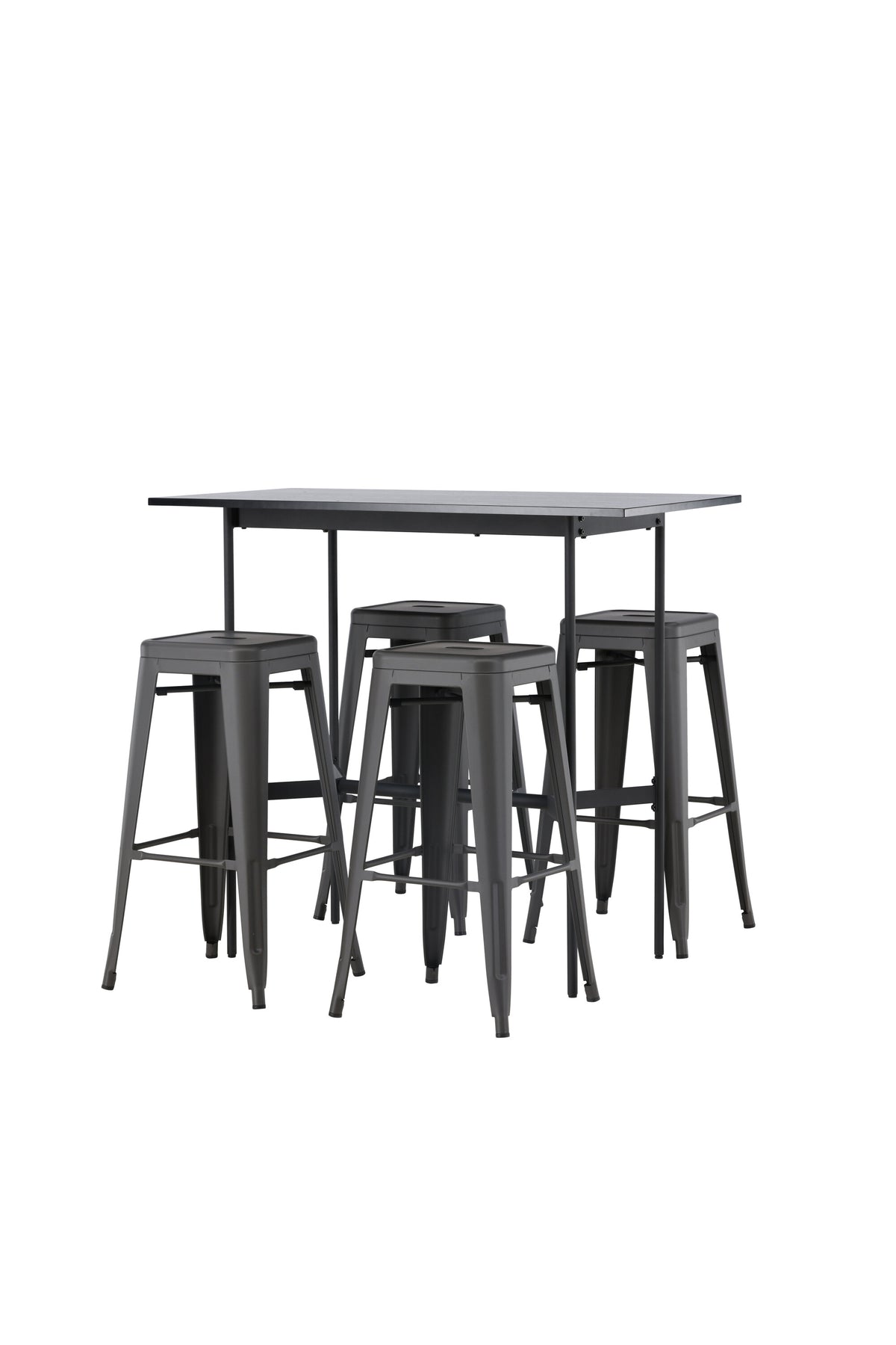 Rax Matbord med Tempe Stolarna – Bord: 105x120x60 Stol: 43x76x43