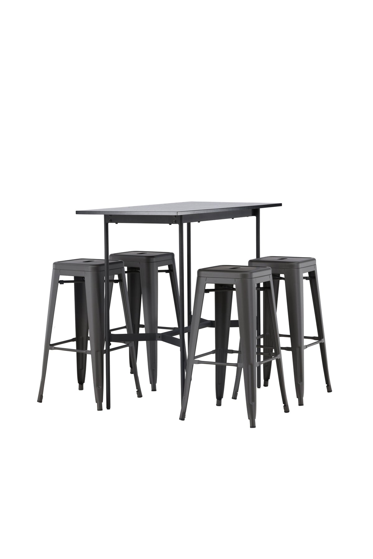 Rax Matbord med Tempe Stolarna – Bord: 105x120x60 Stol: 43x76x43