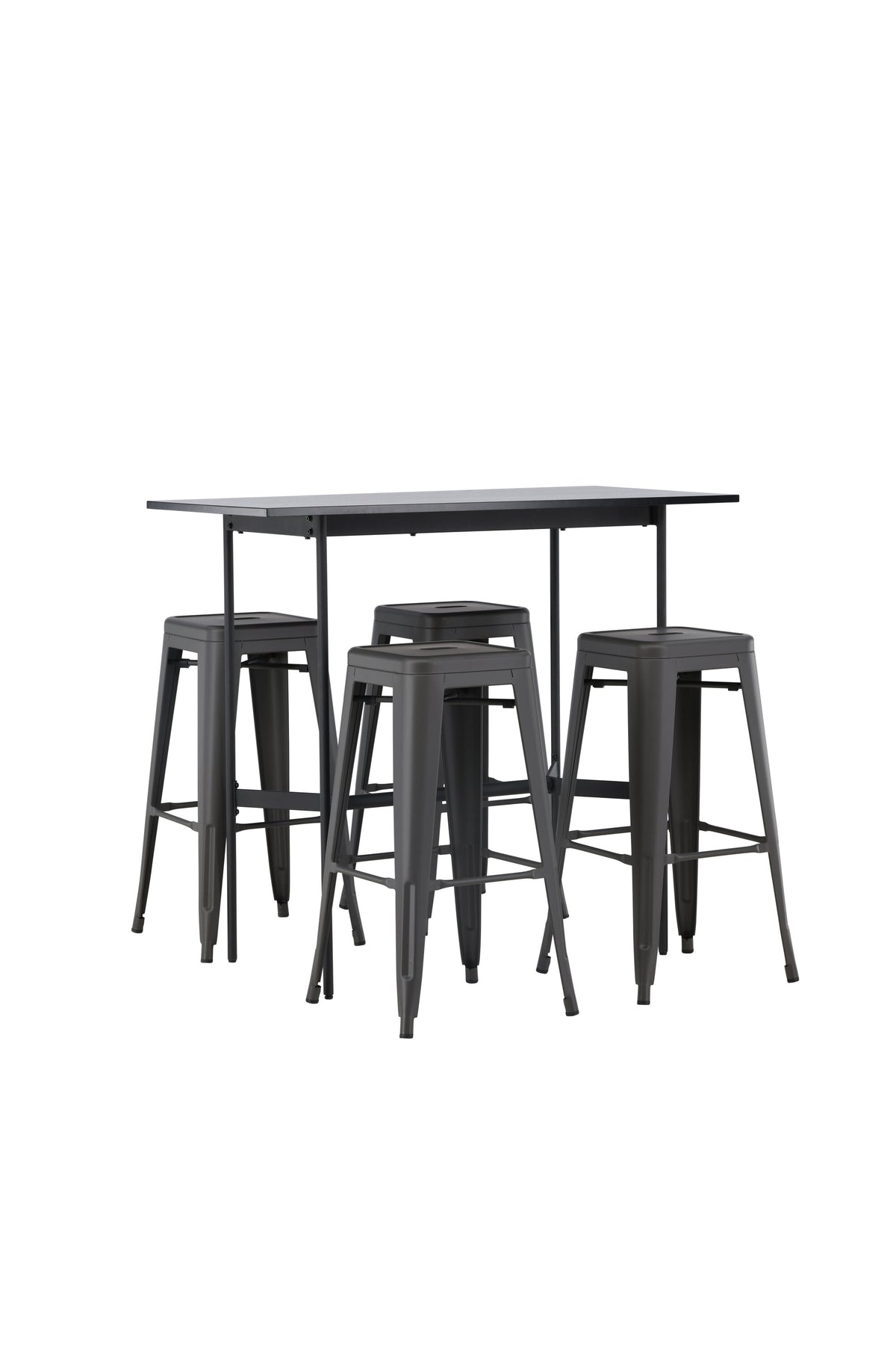 Rax Matbord med Tempe Stolarna – Bord: 105x120x60 Stol: 43x76x43