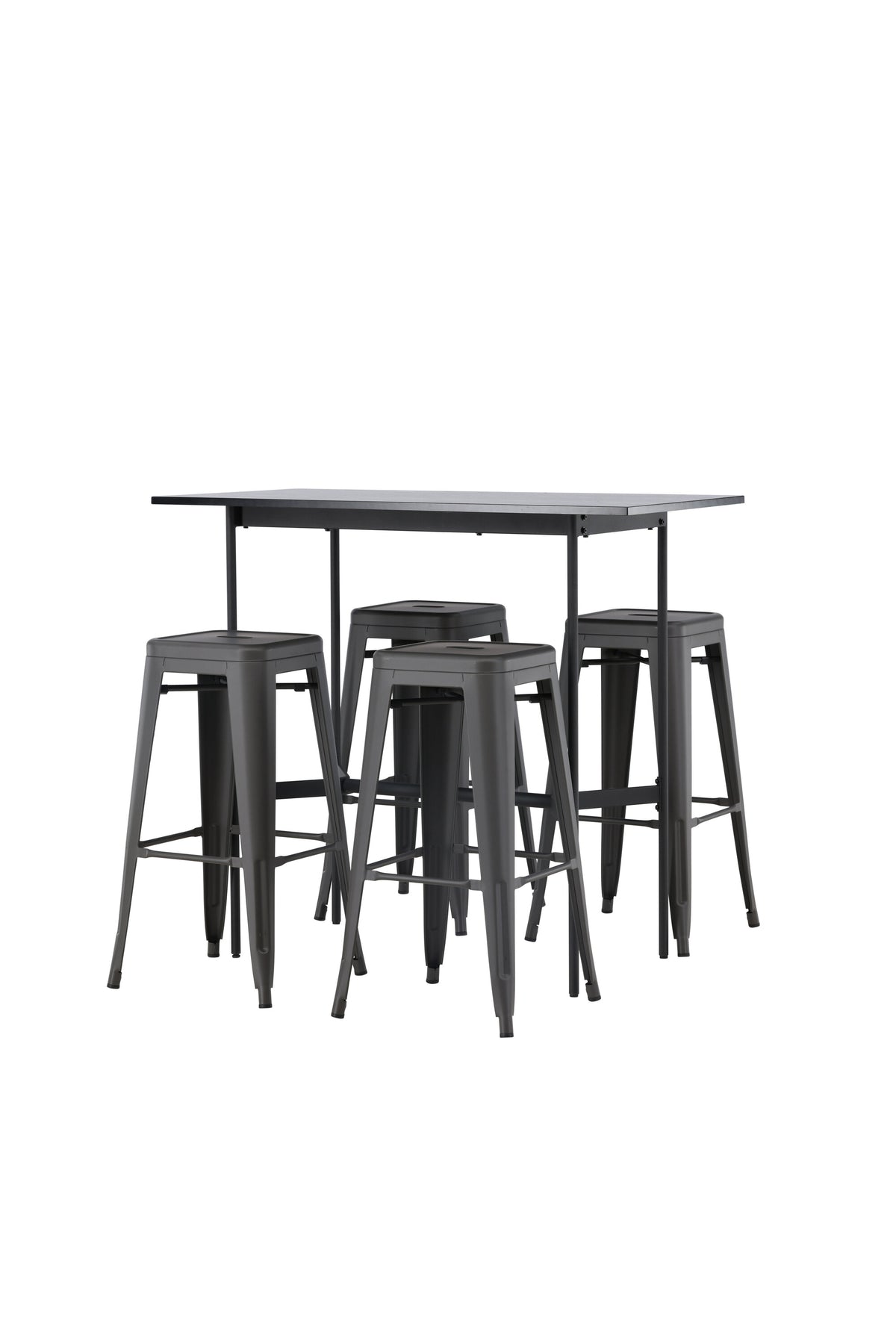 Rax Matbord med Tempe Stolarna – Bord: 105x120x60 Stol: 43x76x43